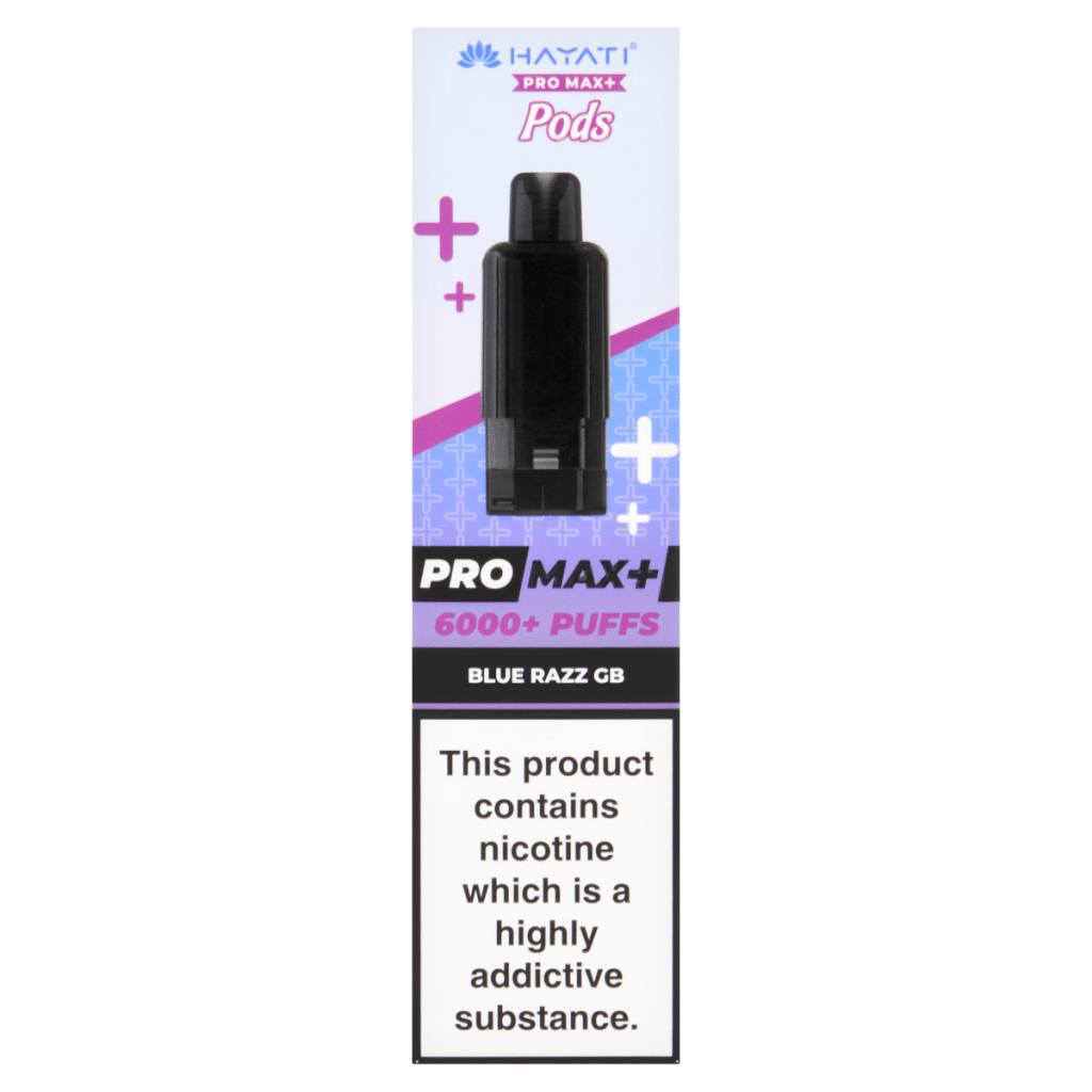 Hayati Pro Max+ Blue Razz GB Pods 20mg