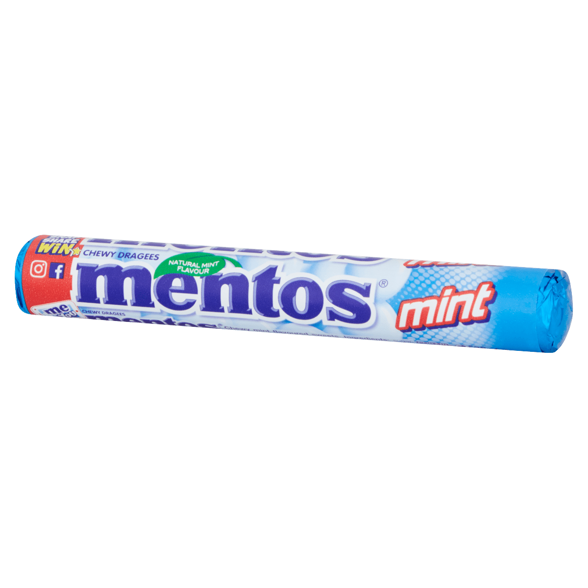 Mentos Mint Chewy Dragees 38g