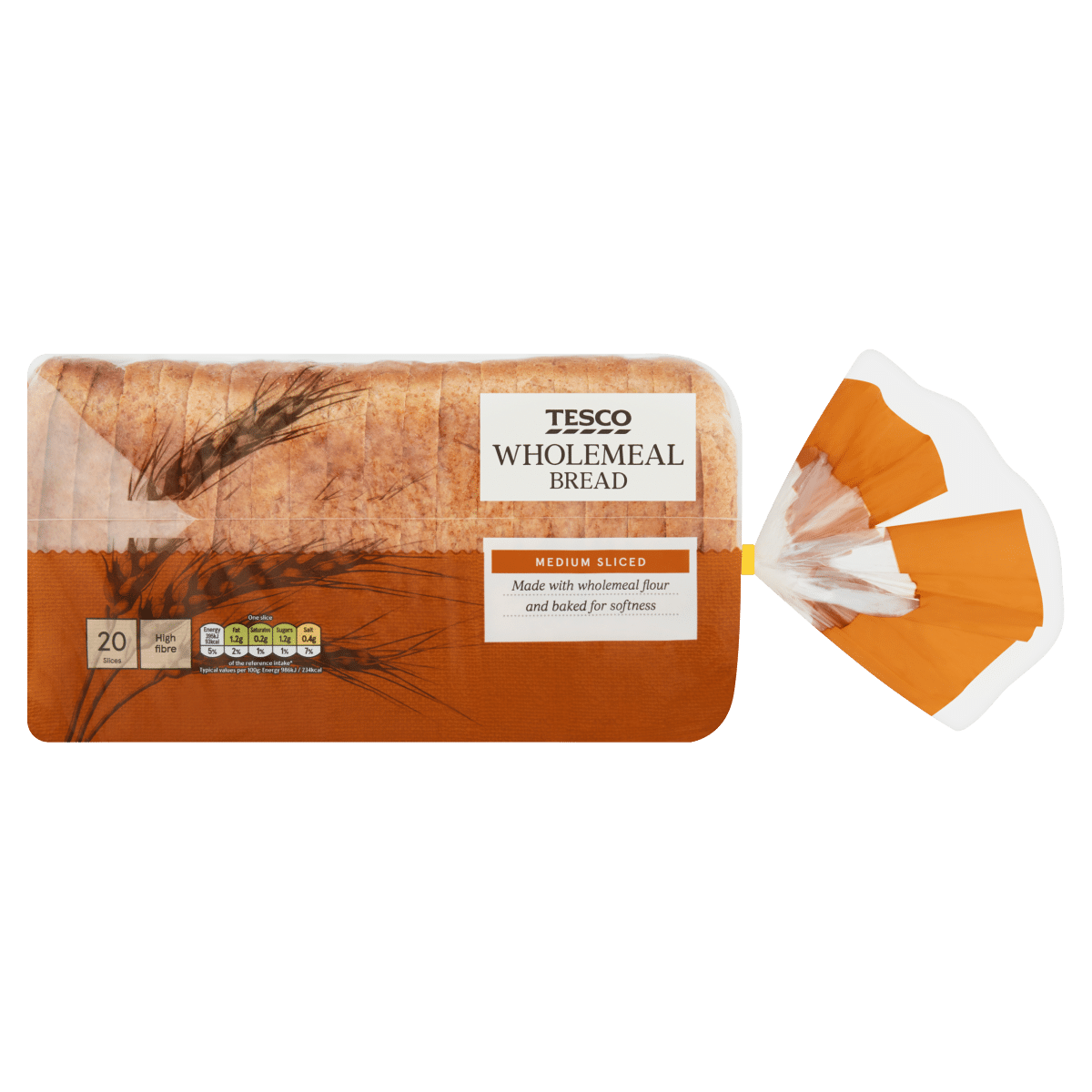 Tesco Wholemeal Bread 800g