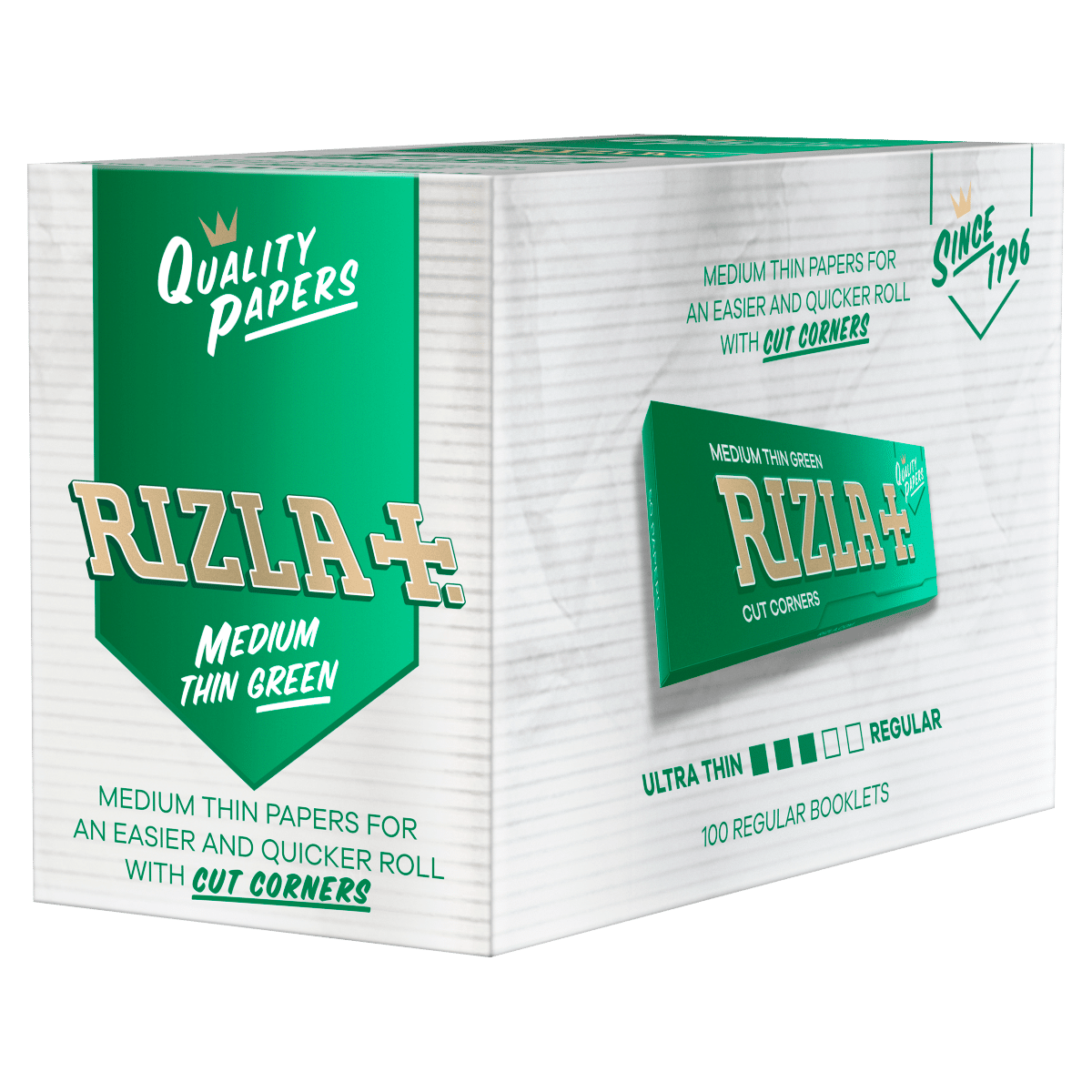 Rizla Regular Green 50s