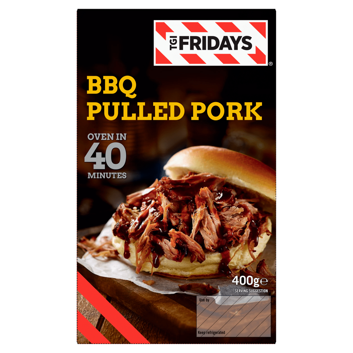 TGI Fridays BBQ Pulled Pork 400g
