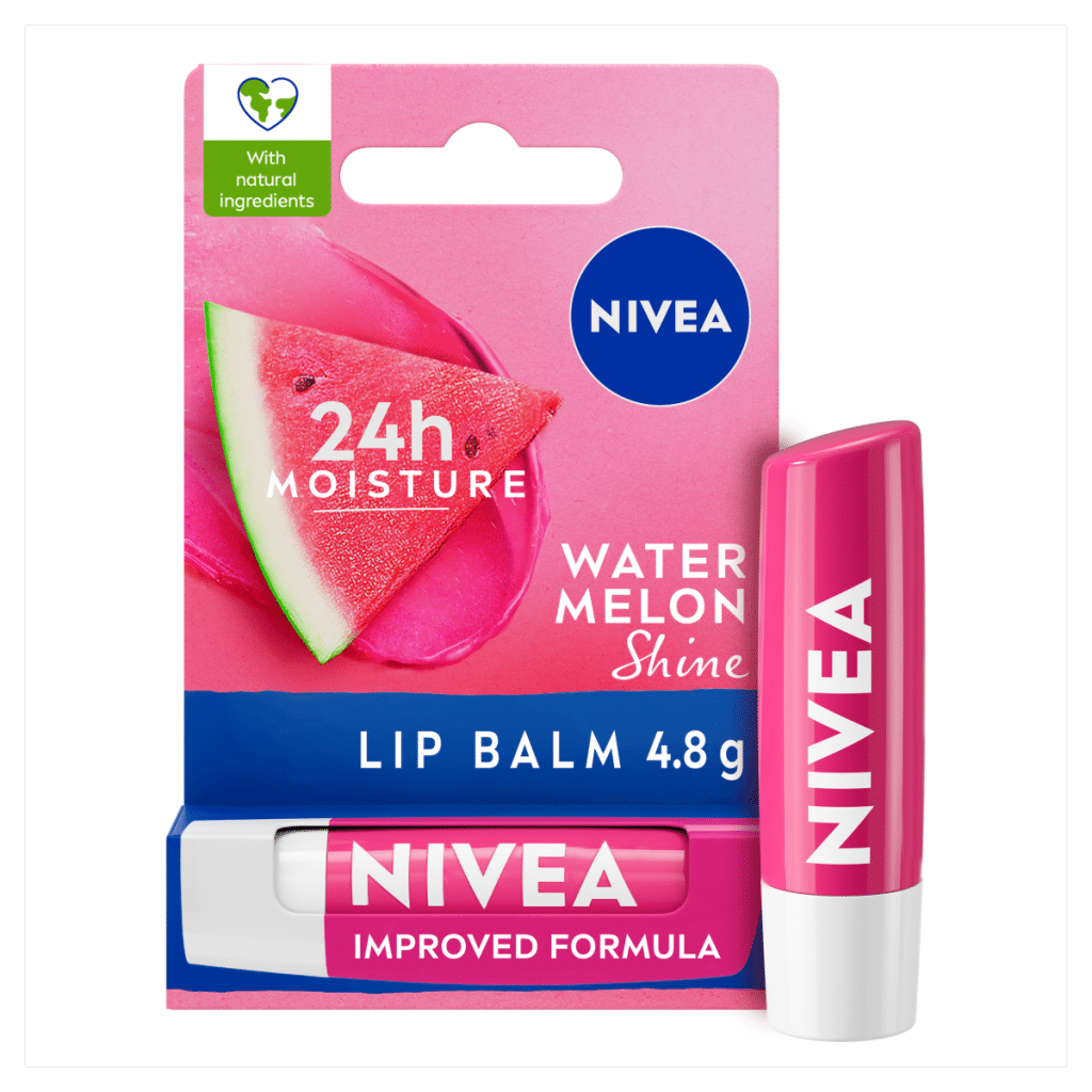 NIVEA Watermelon Shine Lip Balm 4G
