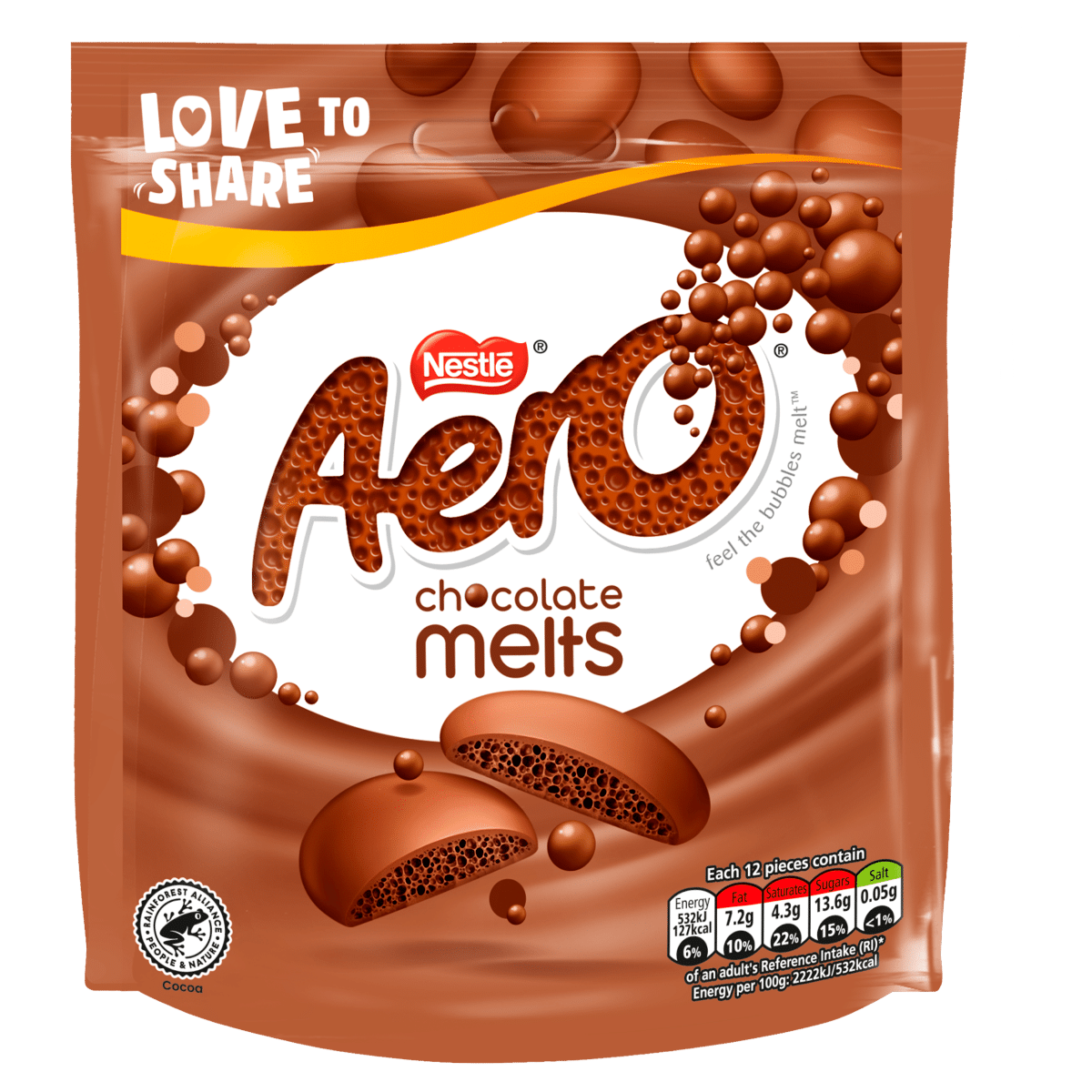 Aero Chocolate Melts 92g