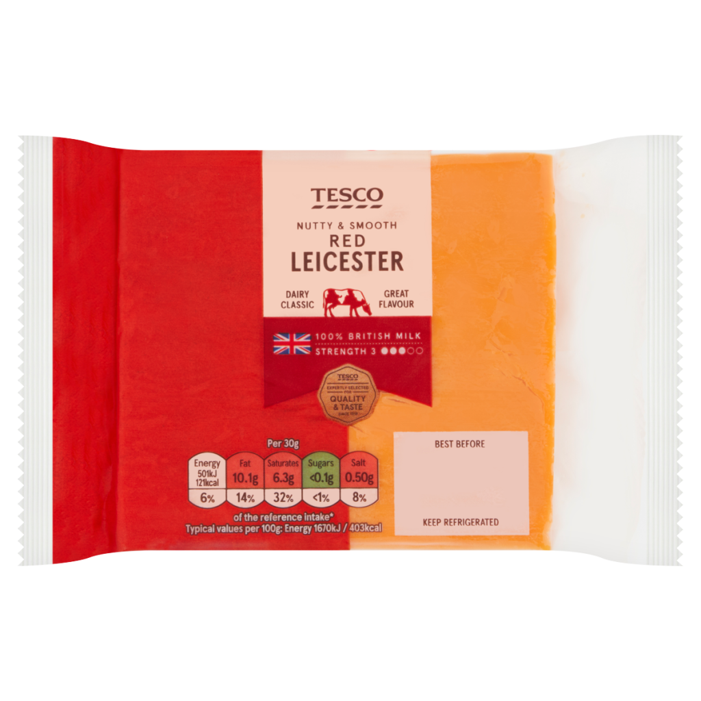 Tesco Red Leicester 220g