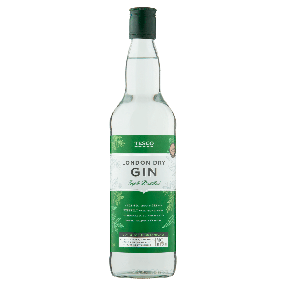 Tesco London Dry Gin 70cl
