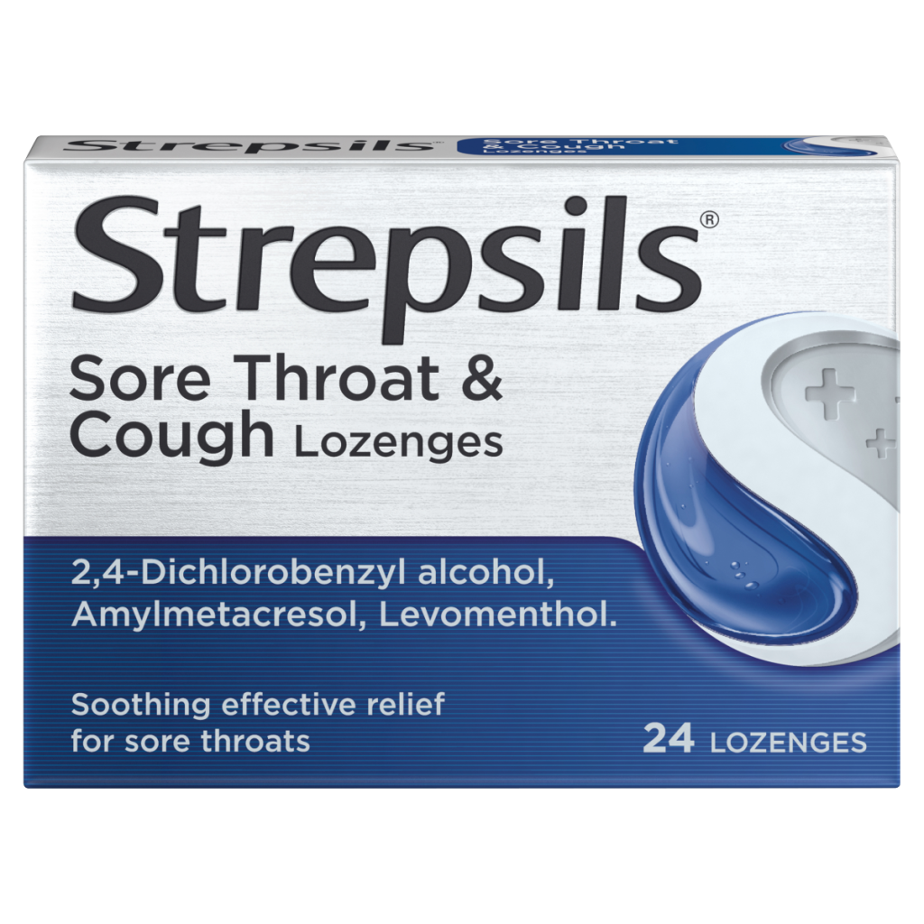 Strepsils Sore Throat & Cough Lozenges 24 Lozenges