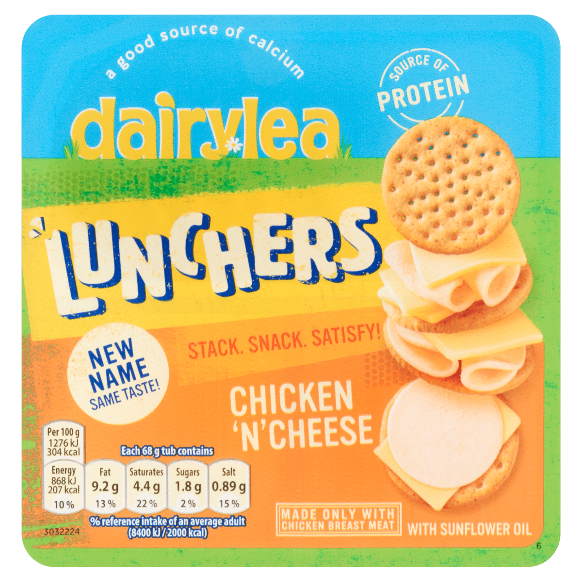 Dairylea Lunchers Chicken ‘N’ Cheese 68g