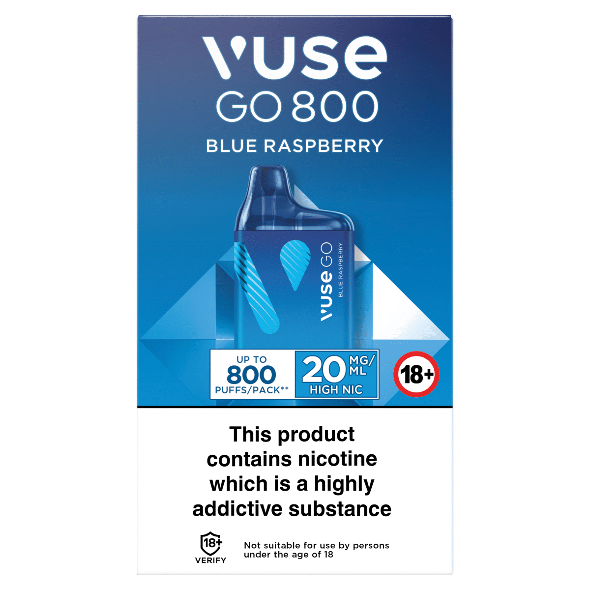 Vuse Go Edition 01 Blue Raspberry 20mg/ml