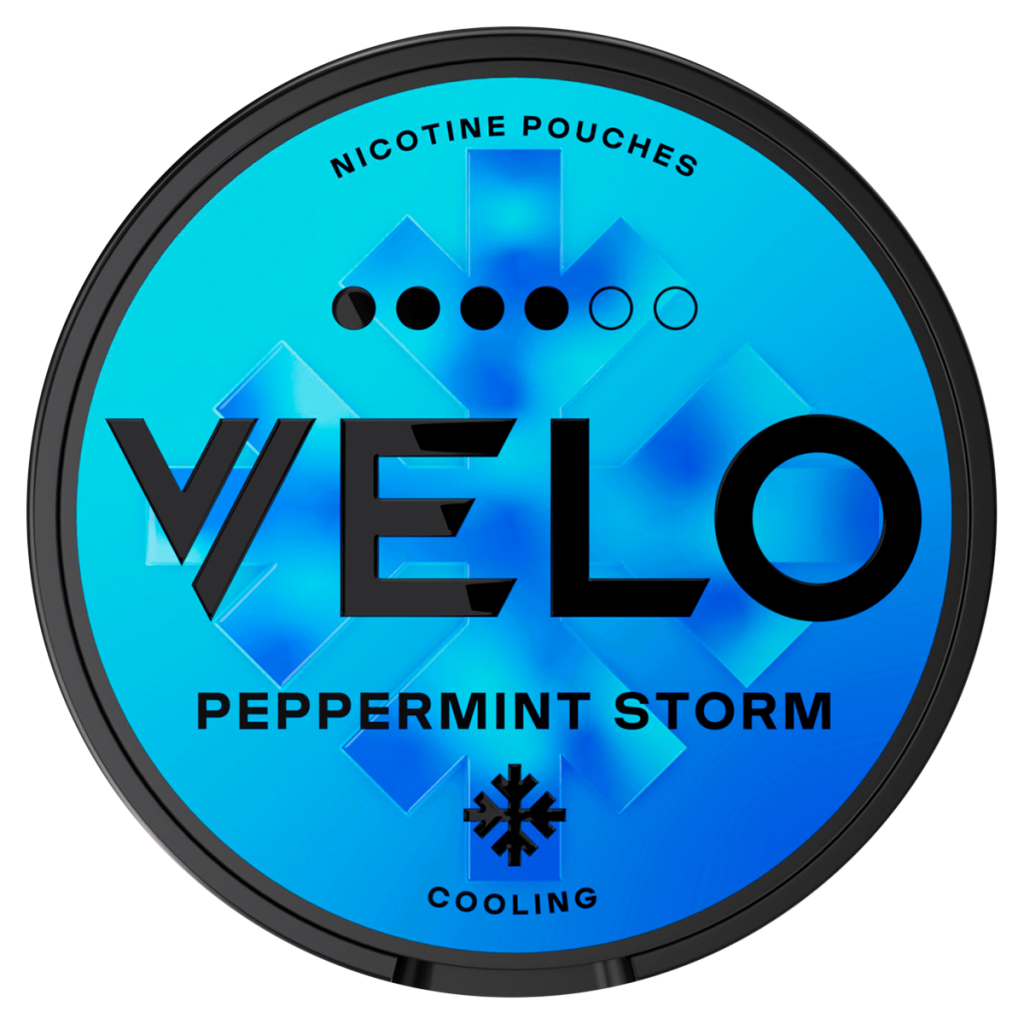 Velo Cooling Peppermint Storm Nicotine Pouches