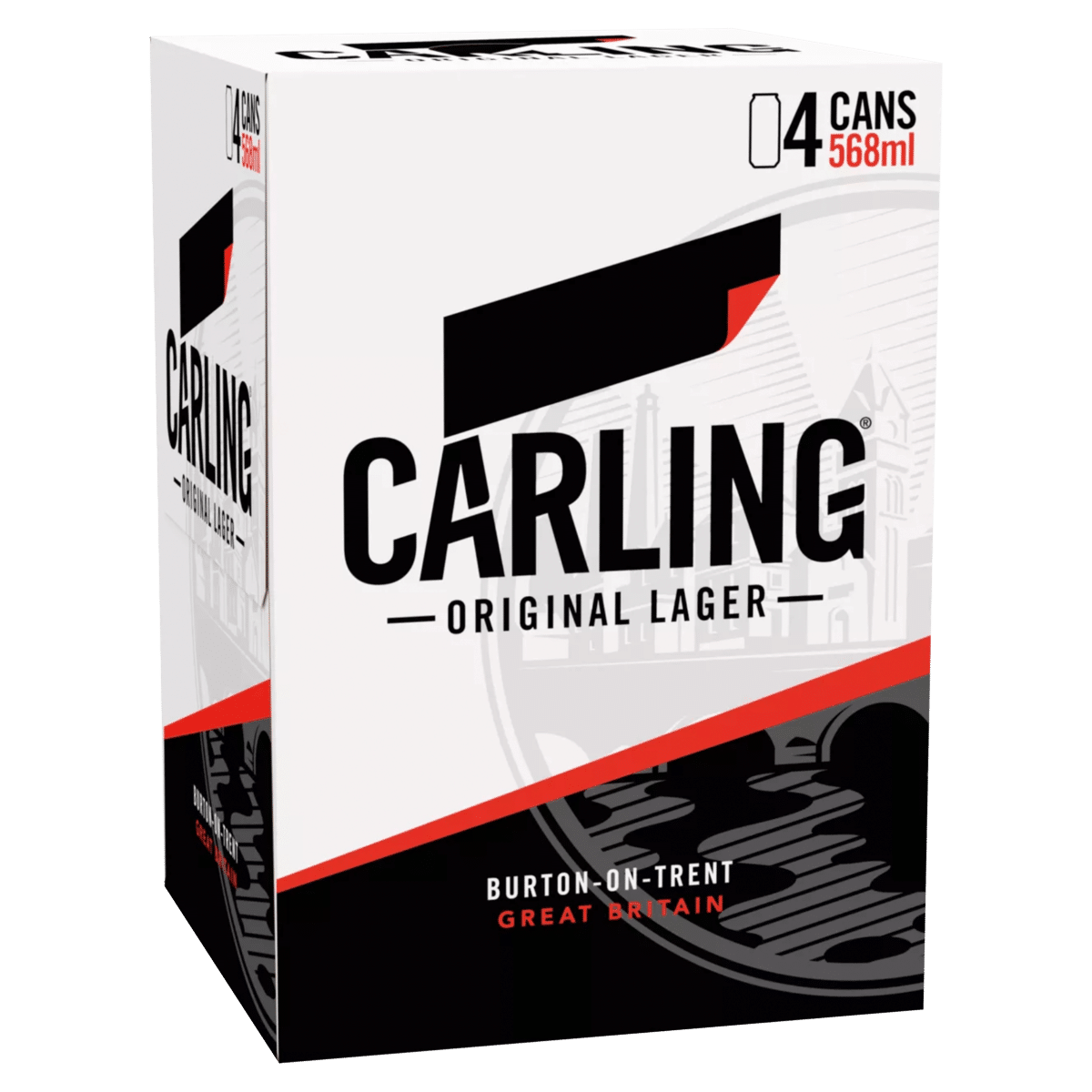 Carling Original Lager Beer 4 x 568ml
