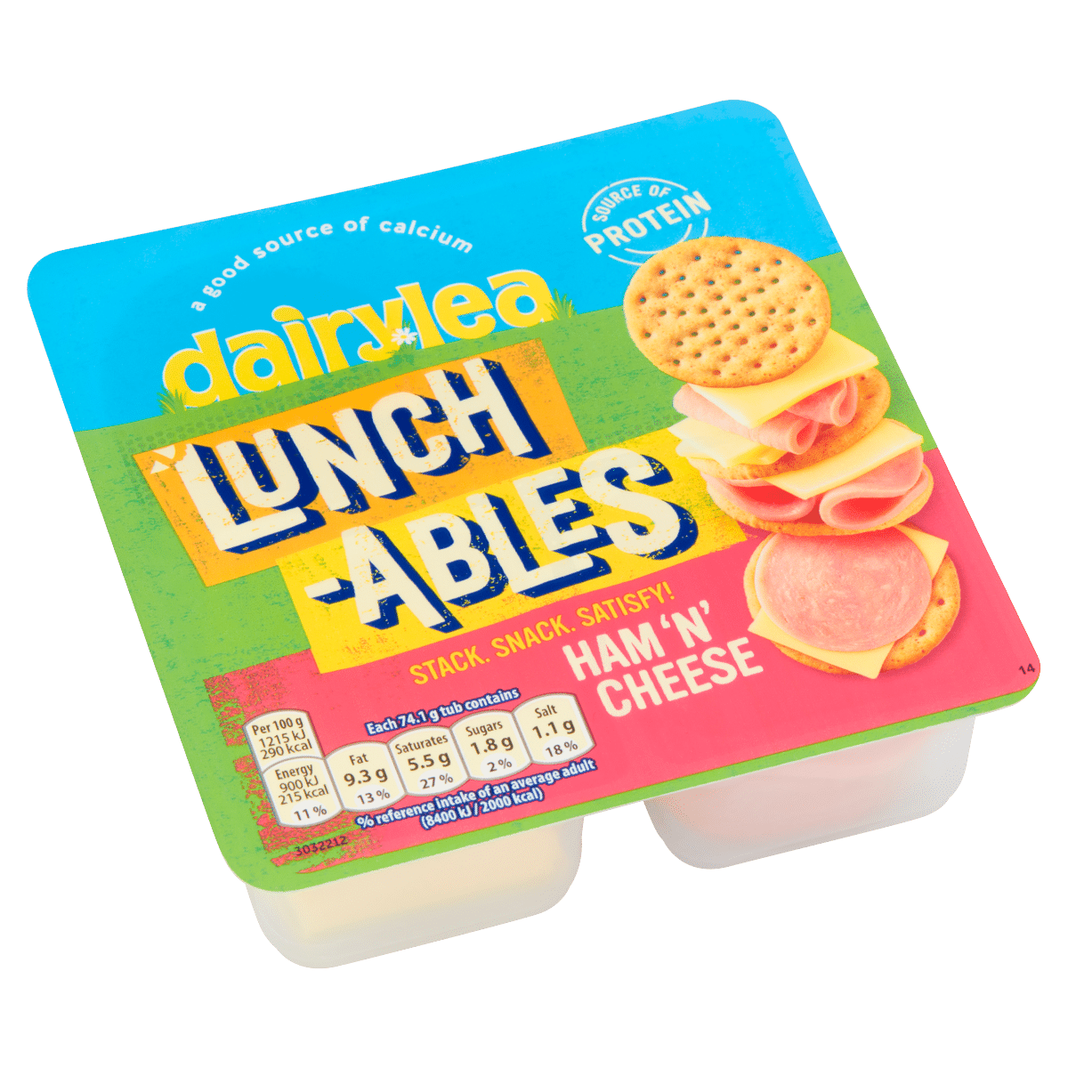 Dairylea Lunchables Ham ‘n’ Cheese 74.1g