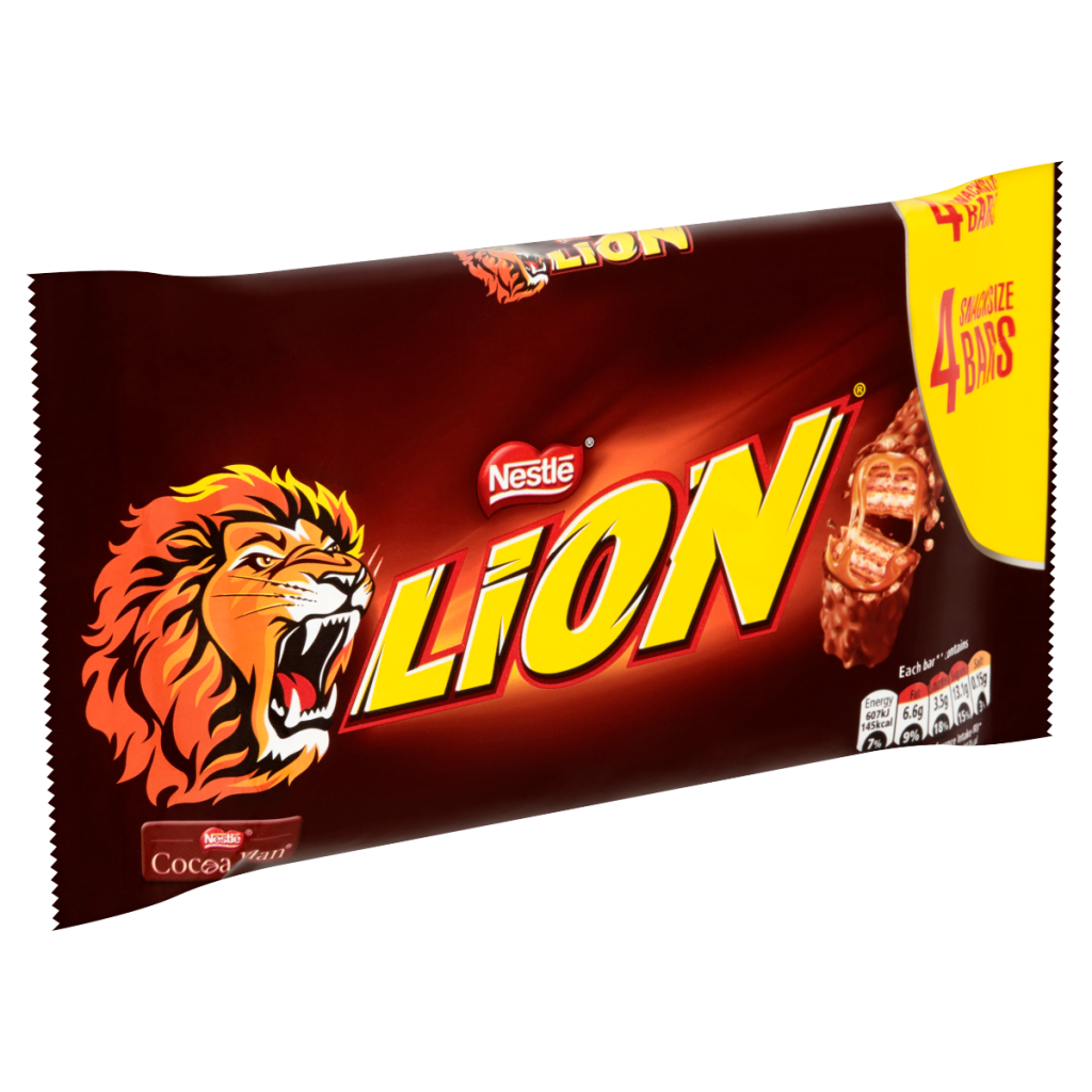 Lion Milk Chocolate Bar Multipack 30g 4 Pack