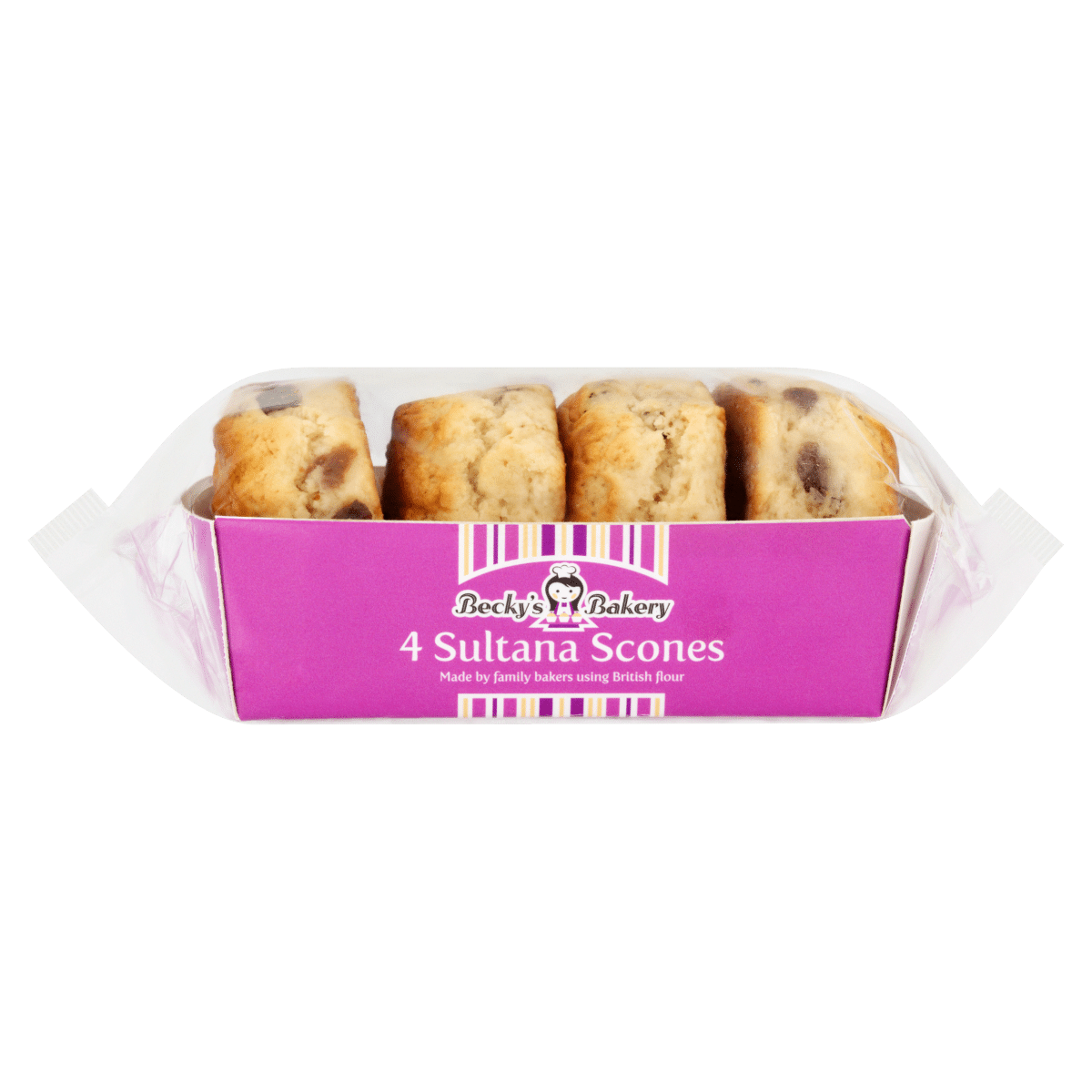 Becky’s Bakery 4 Sultana Scones