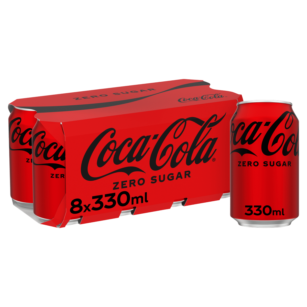 Coca-Cola Zero Sugar 8 x 330ml