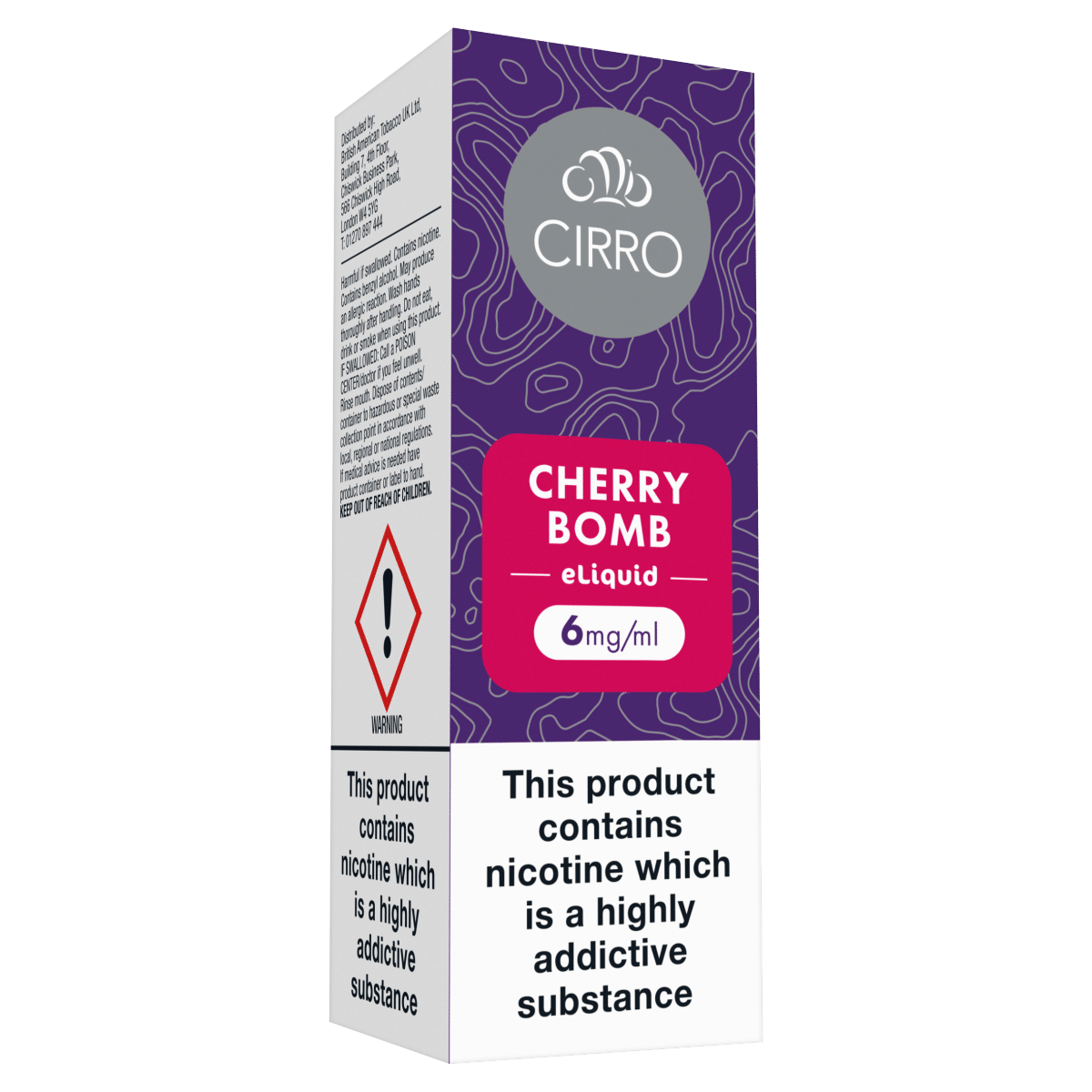 Cirro Cherry Bomb eLiquid 6mg/ml