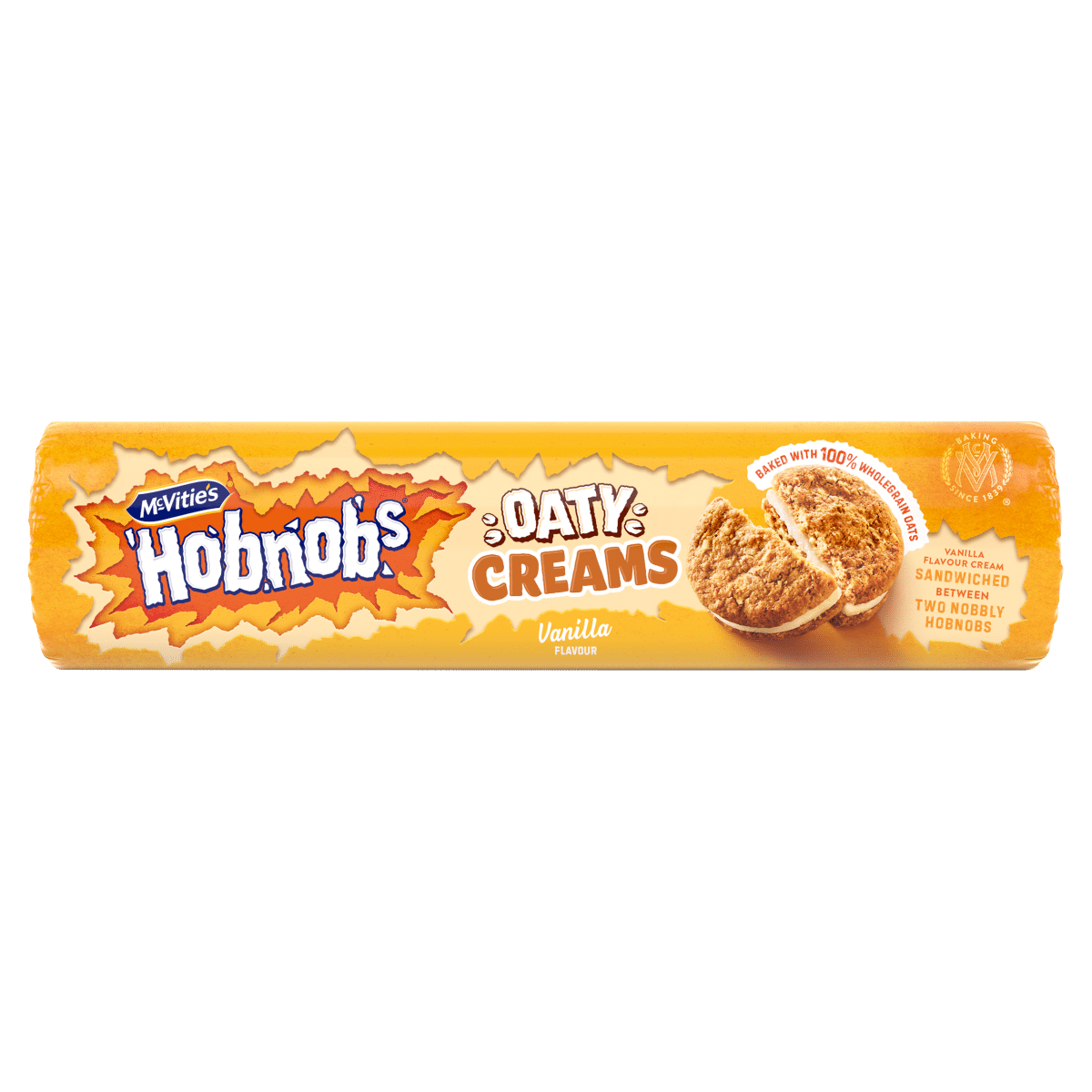 McVitie’s Hobnobs Vanilla Creams Biscuits 160g