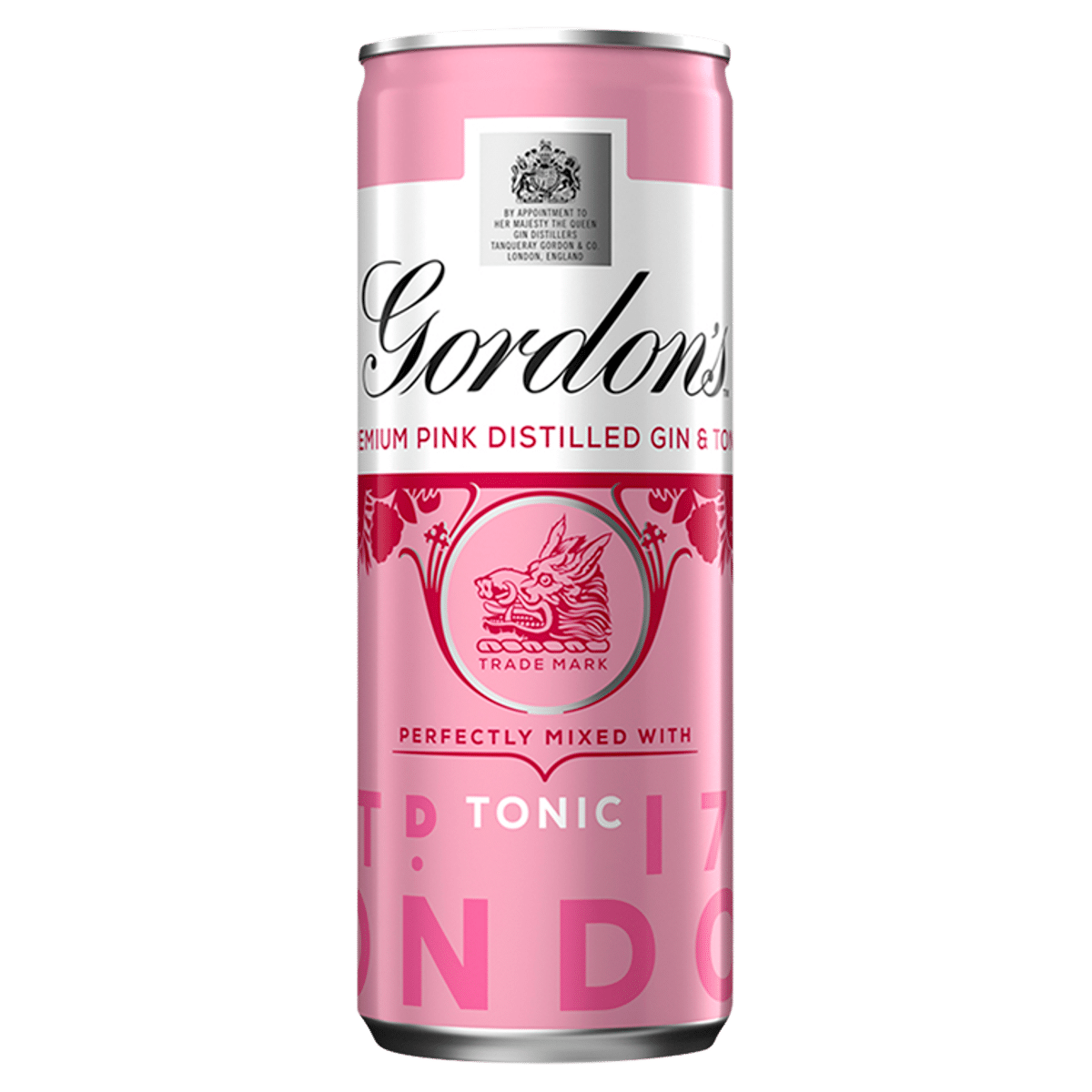 Gordon’s Pink Gin & Tonic Premix Ready to Drink 250ml