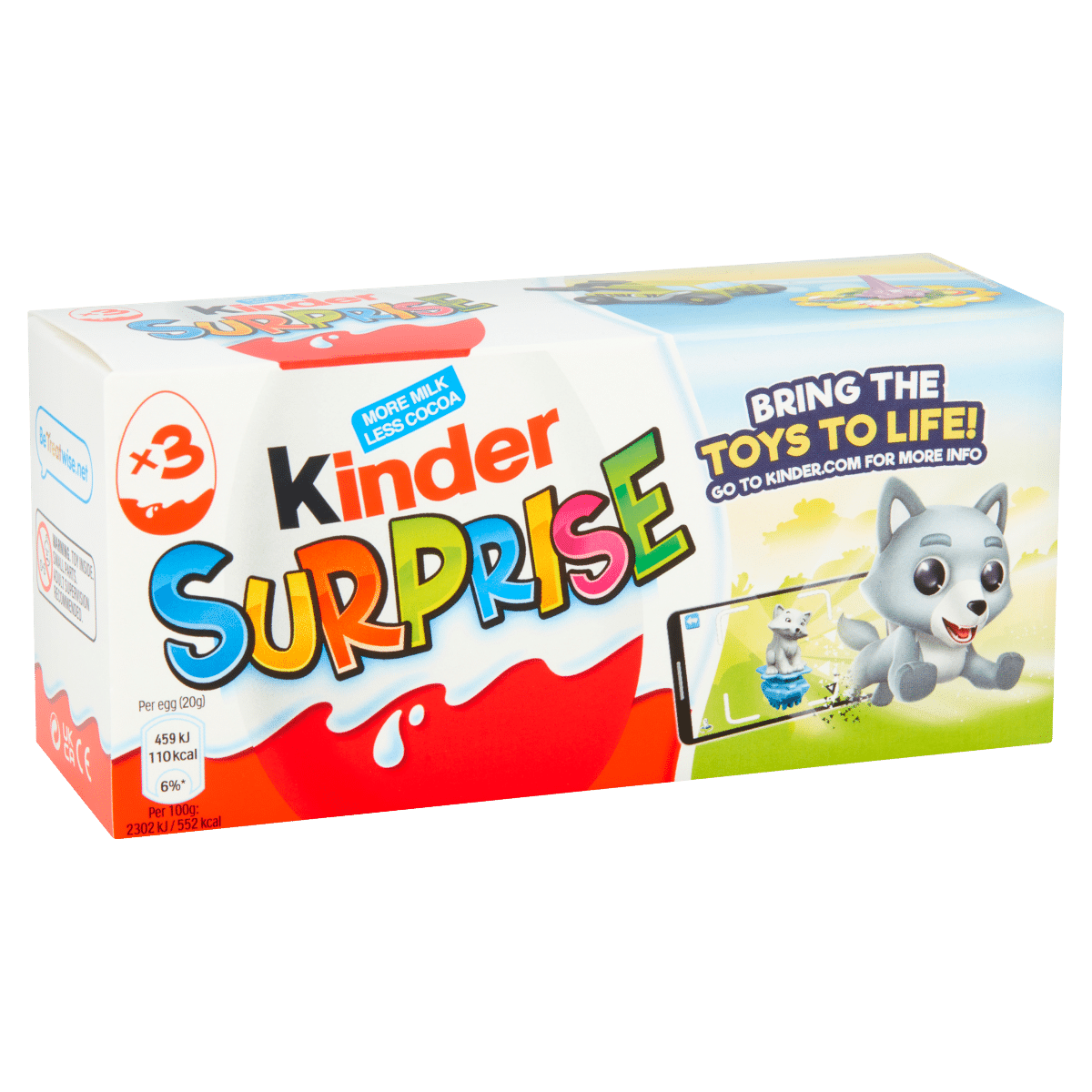 Kinder Surprise Eggs 3 x 20 (60g)