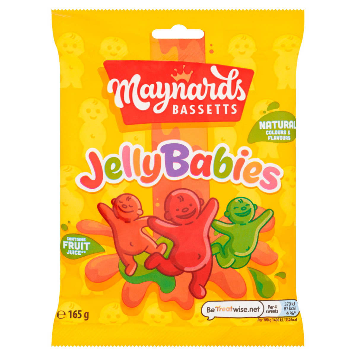 Maynards Bassetts Jelly Babies 165g