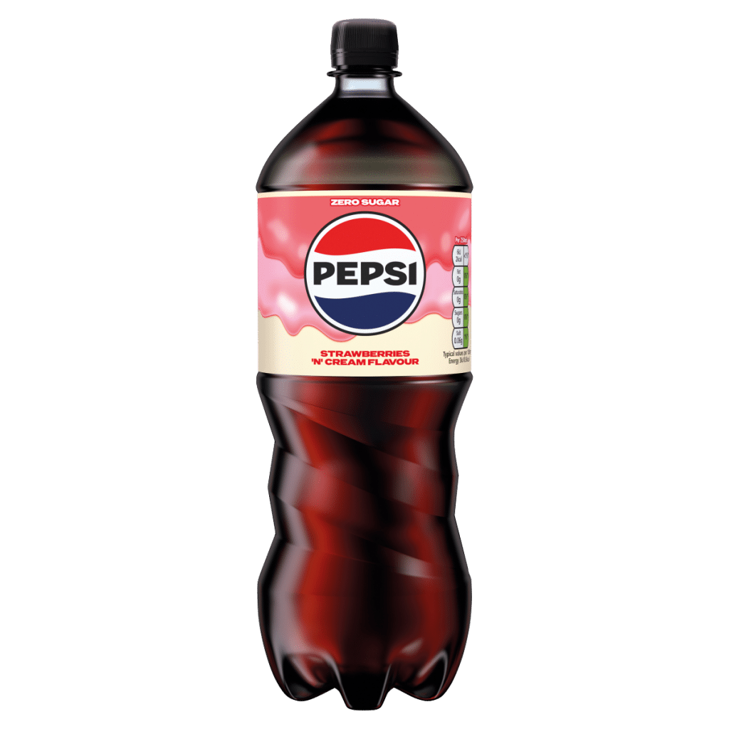 Pepsi Strawberries ‘N’ Cream Flavour 1.5 Litres