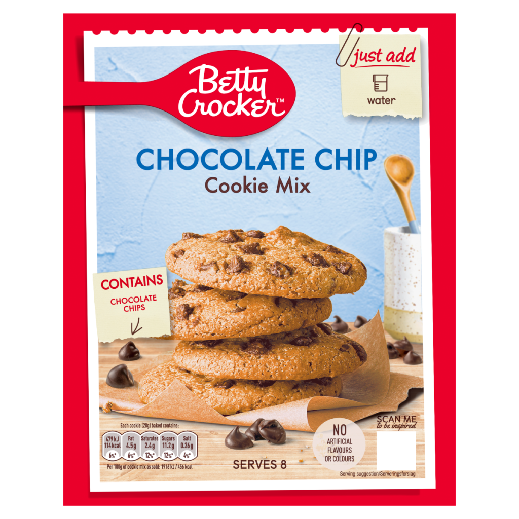 Betty Crocker Chocolate Chip Cookie Mix 200g