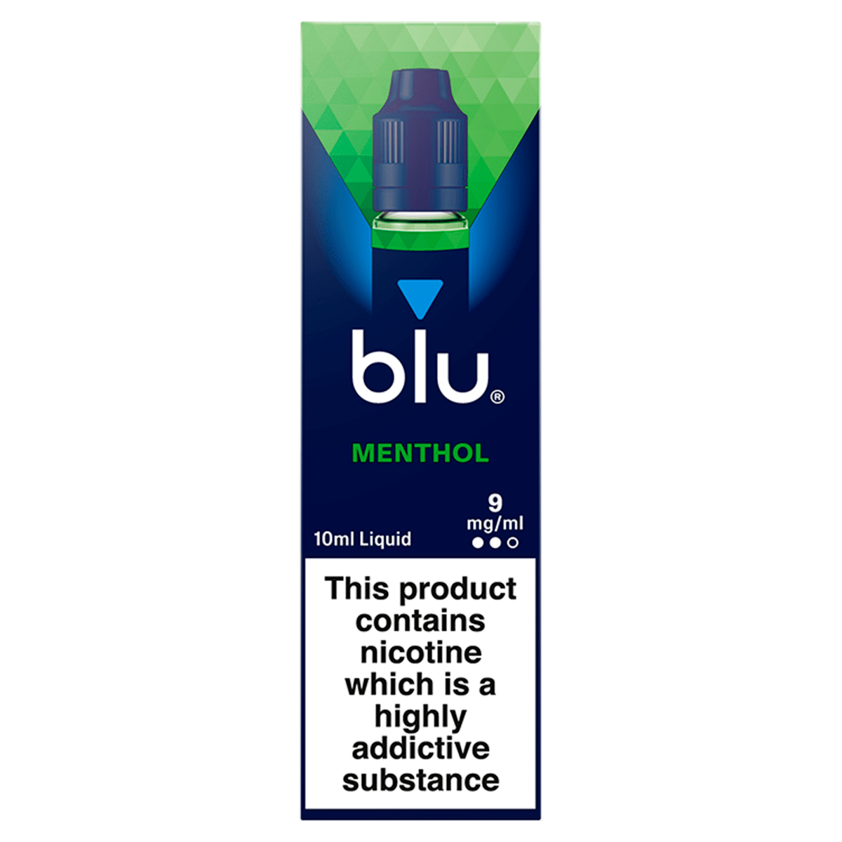 blu Menthol Liquid 9mg/ml 10ml