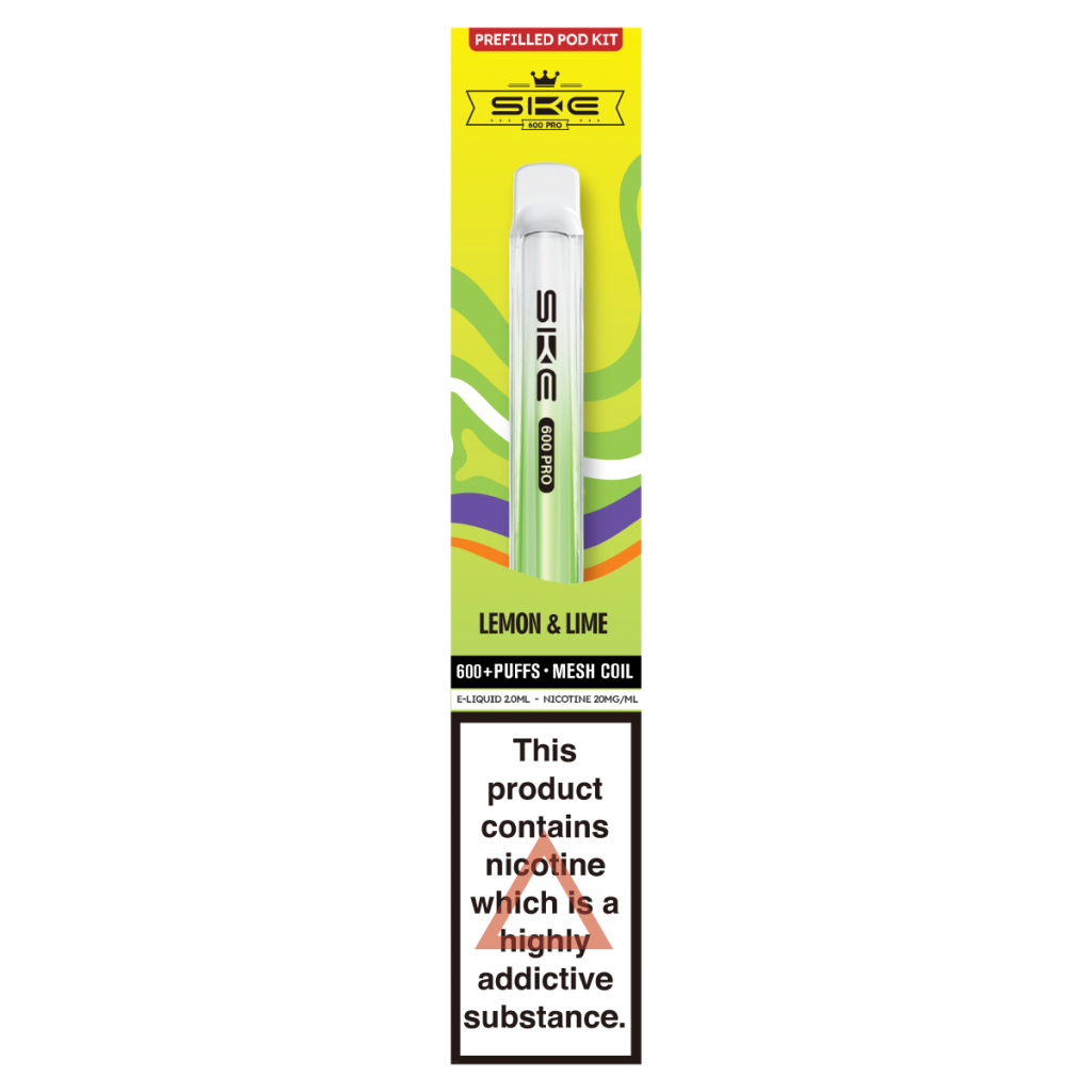 SKE 600 Pro Lemon & Lime Prefilled Pod Kit 20mg/ml