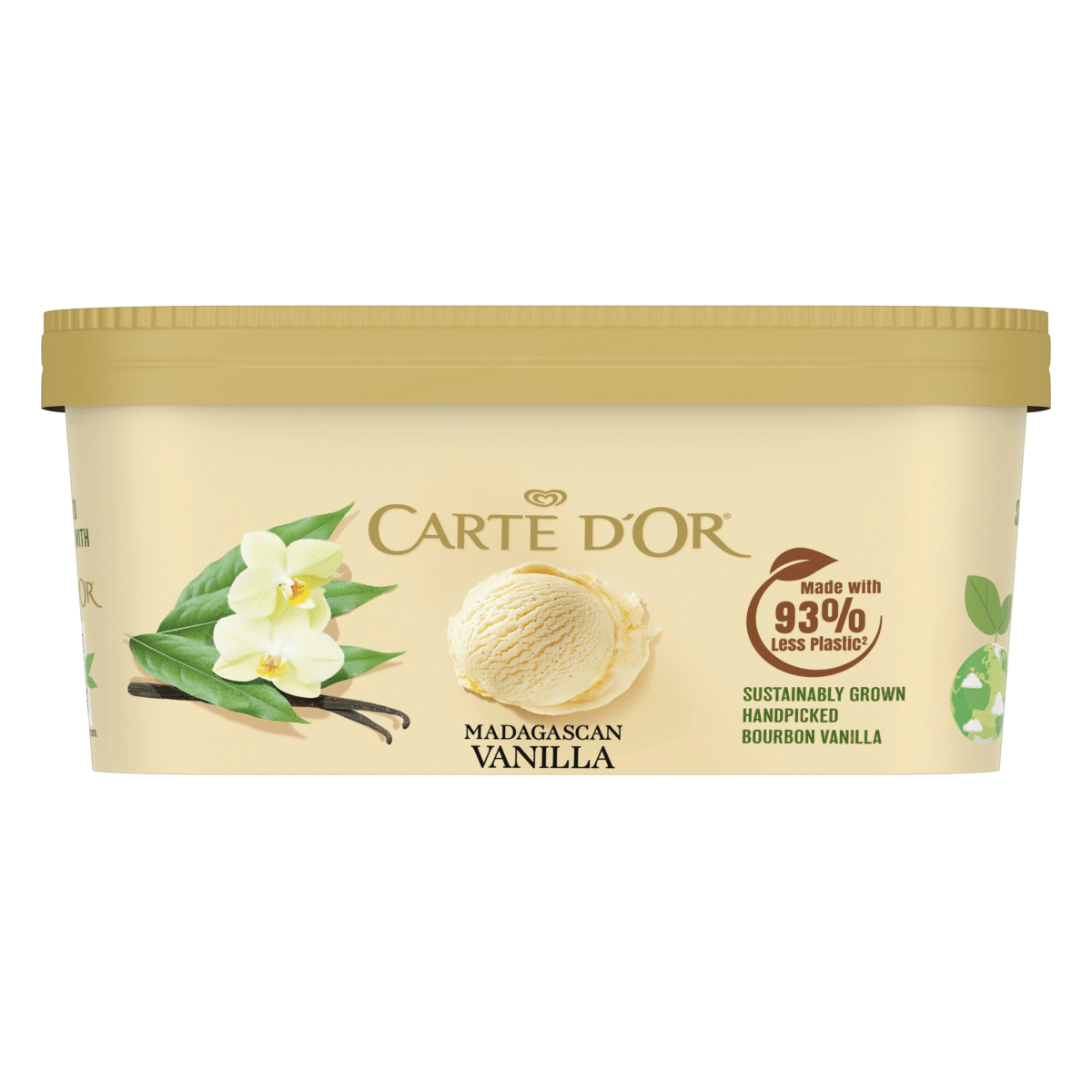 Carte D’or  Ice Cream Dessert Madagascan Vanilla 900 ml