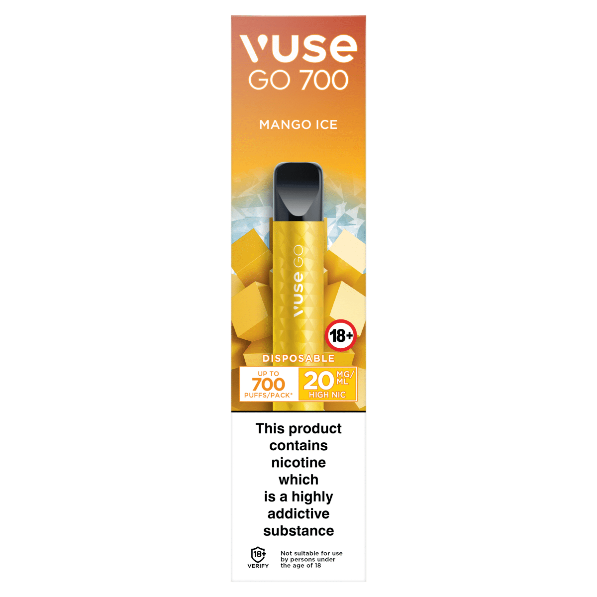 Vuse Go Mango Ice Disposable 20mg/ml