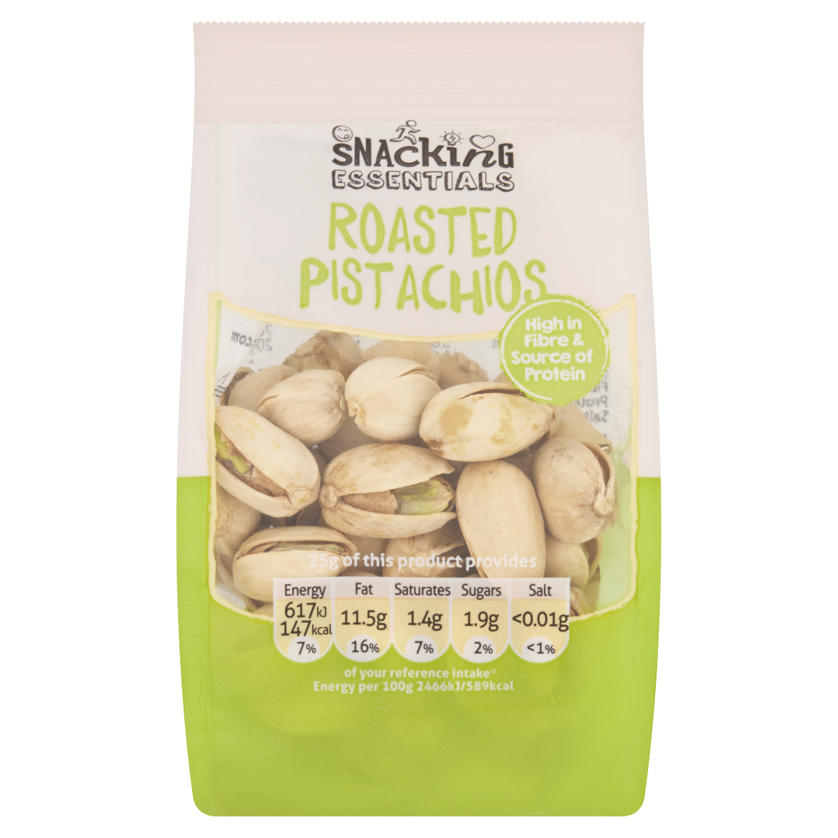 Snacking Essentials Roasted Pistachios 70g