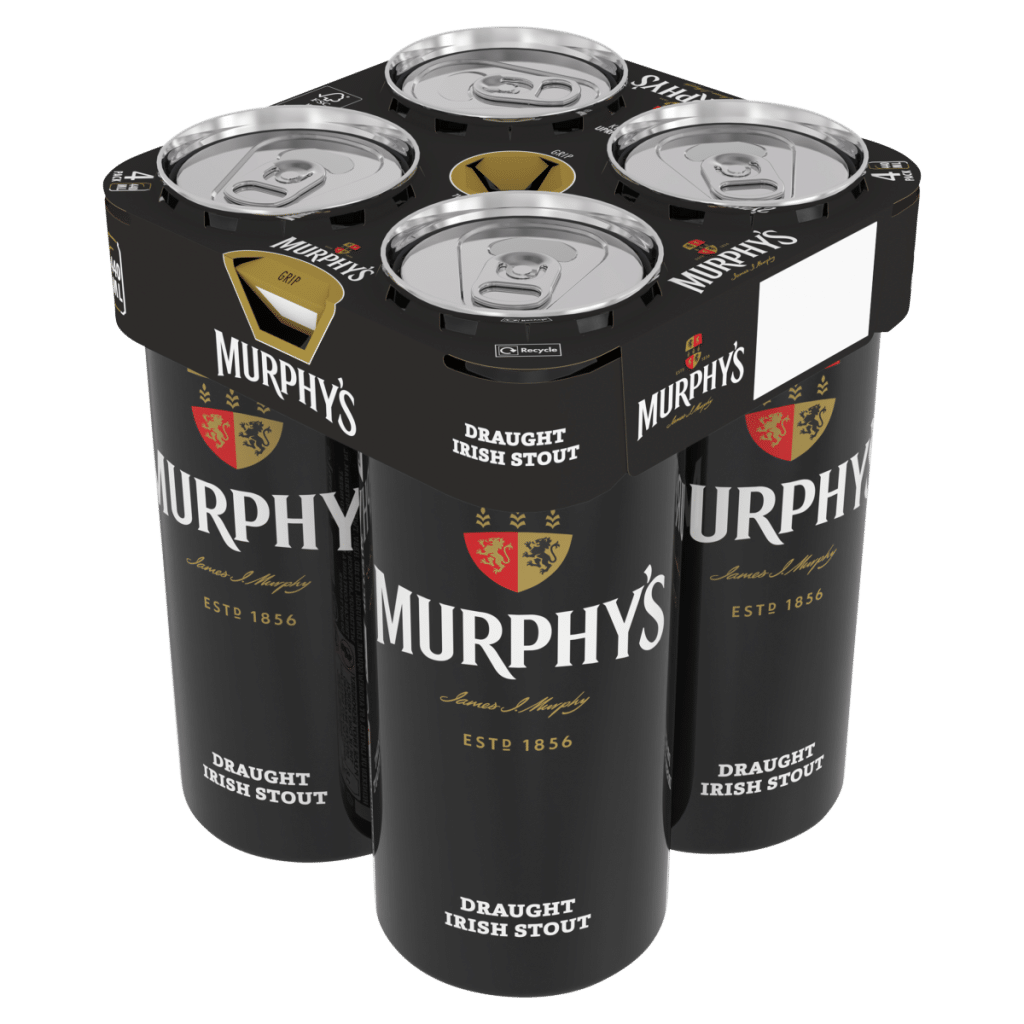 Murphy’s Draught Irish Stout Cans 4 x 440ml