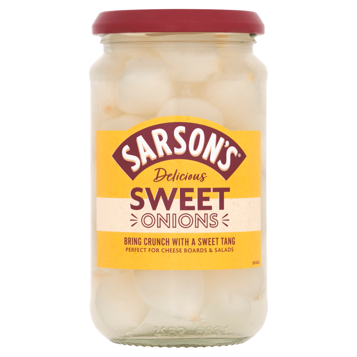 Sarson’s Sweet Onions 460g