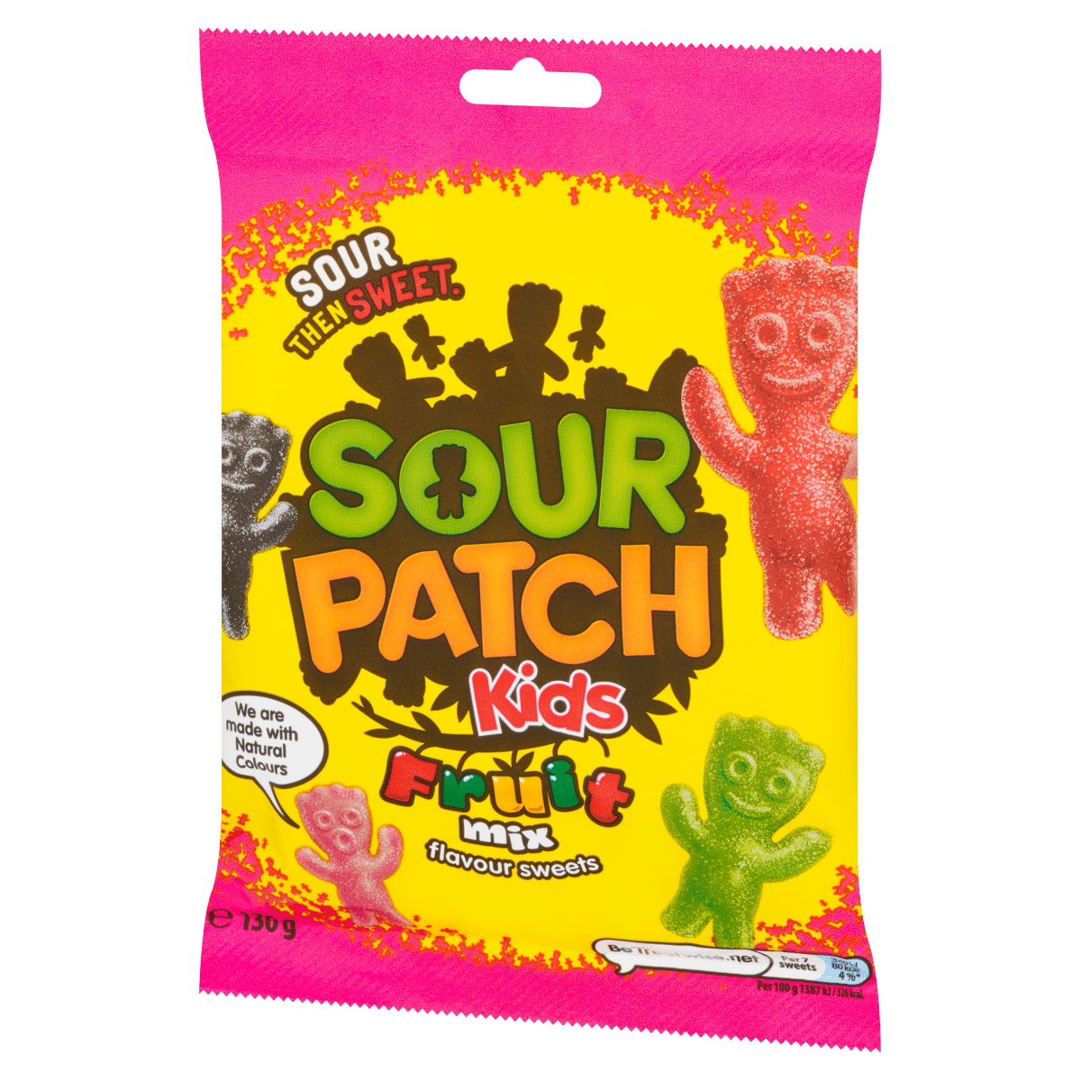 Sour Patch Kids Fruit Mix Flavour Sweets 130g