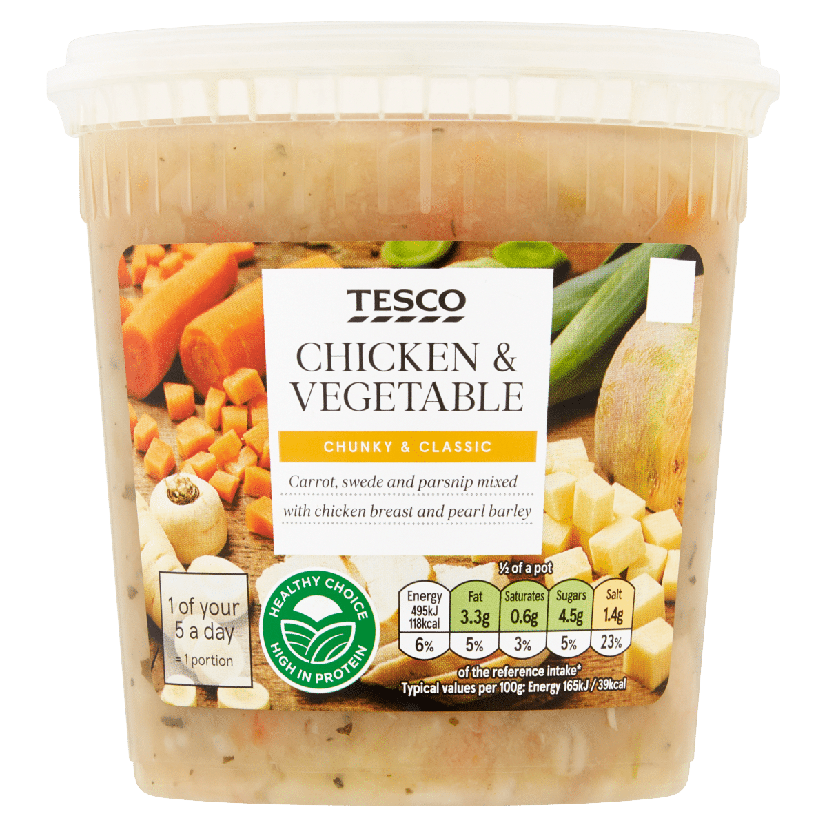 Tesco Chicken & Vegetable 600g