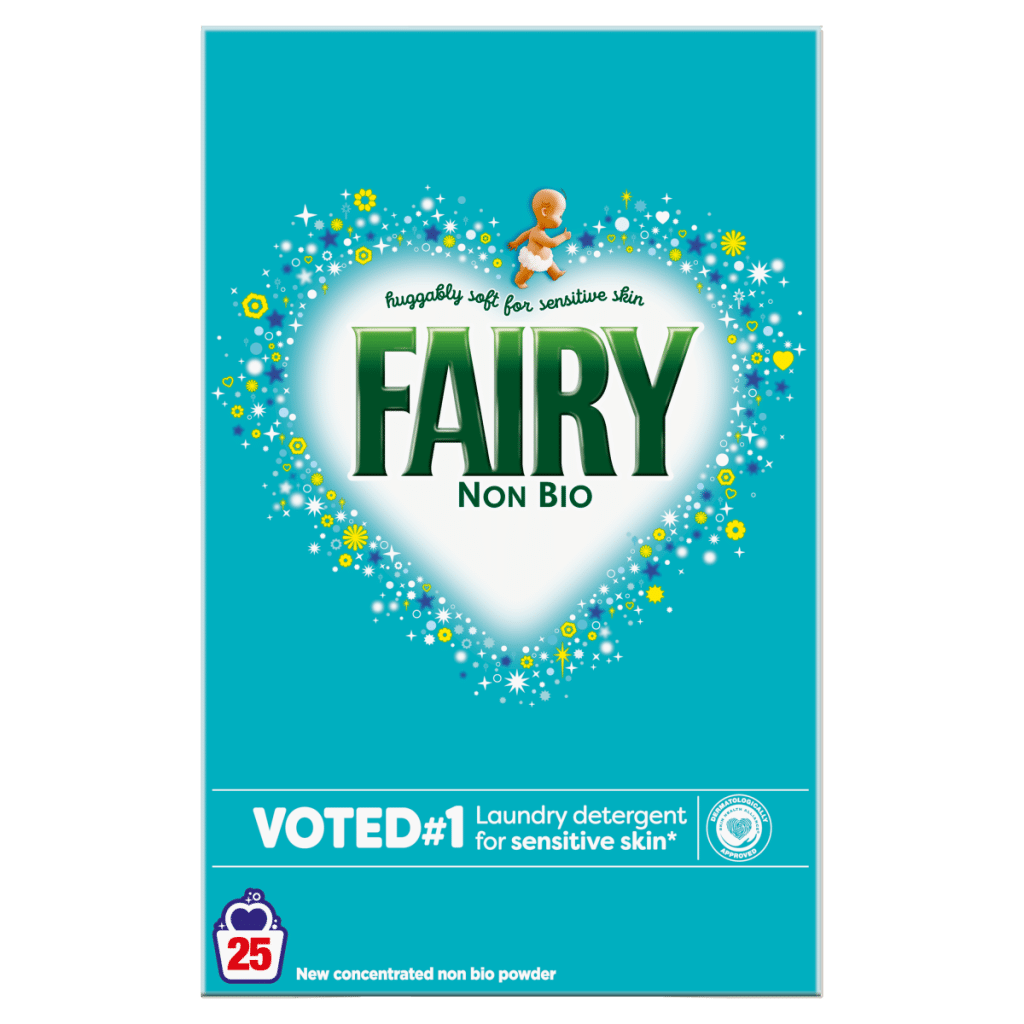 Fairy Non Bio Washing Powder 1.25KG, 25 Washes