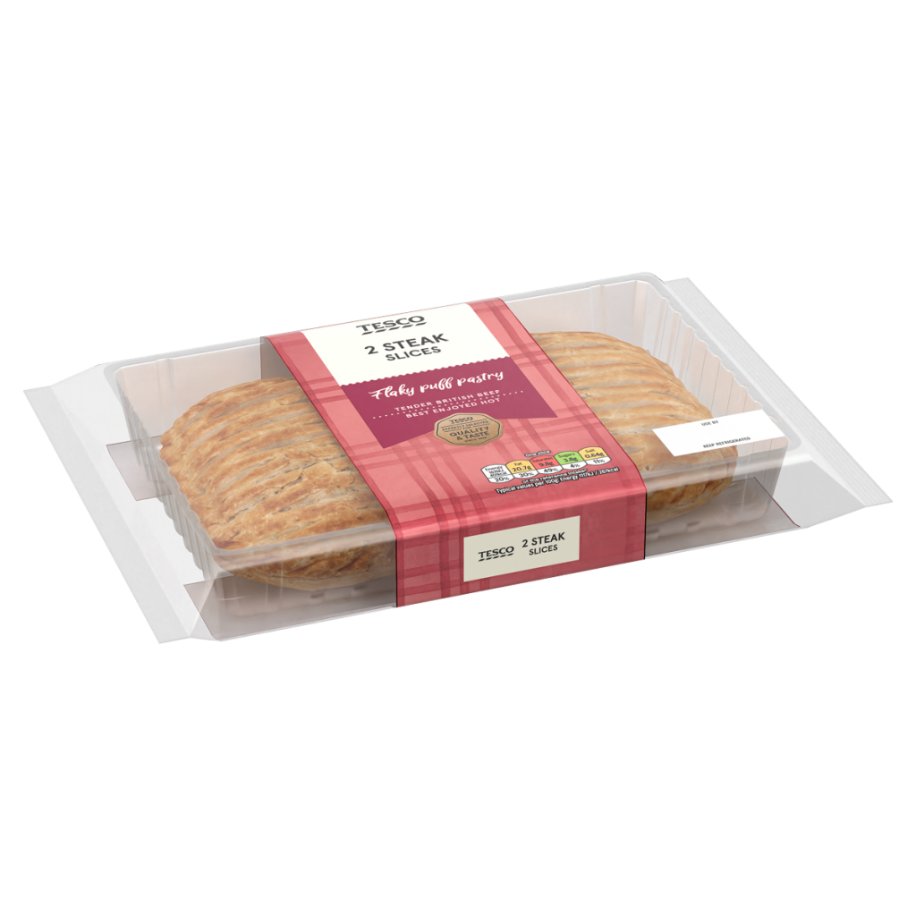 Tesco 2 Steak Slices 300g