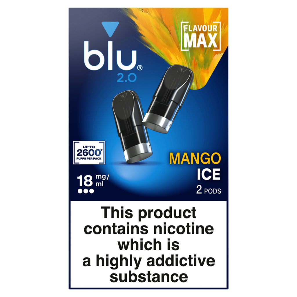blu 2.0 Mango Ice Pods 18mg/ml