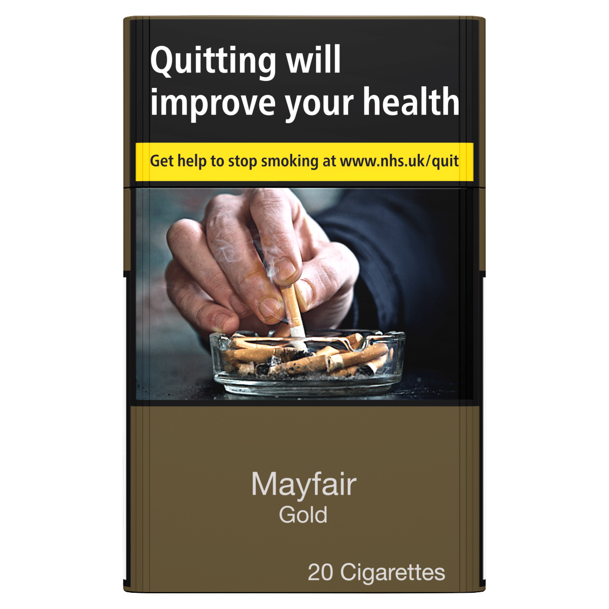 Mayfair 20 Gold Kingsize Cigarettes