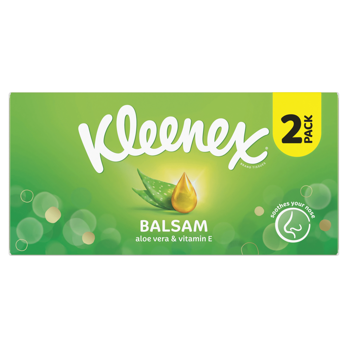 Kleenex Balsam Tissues 2 Boxes