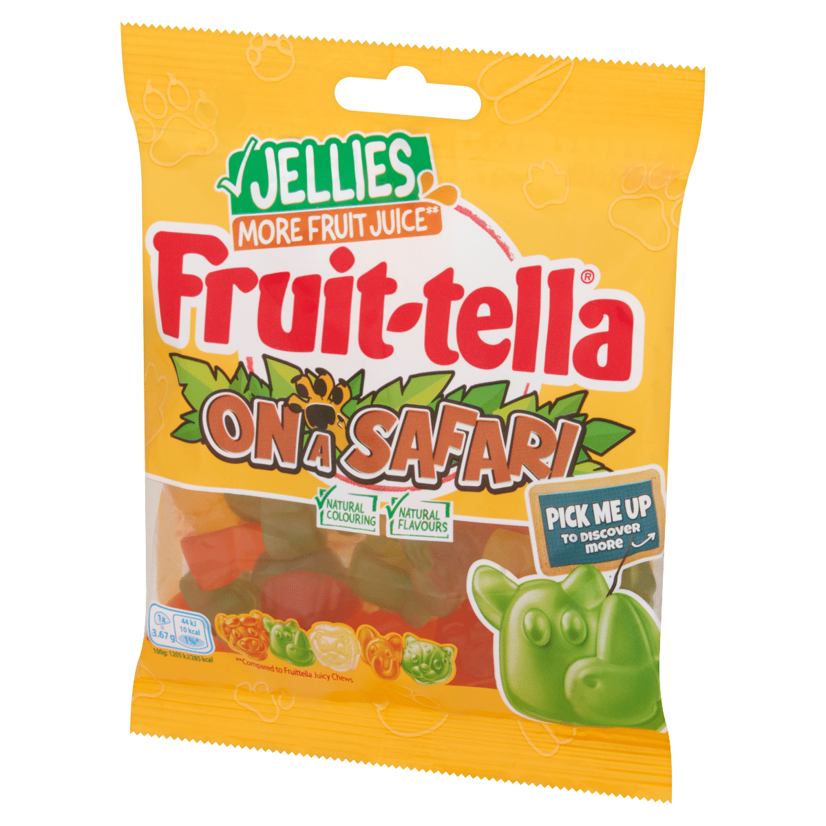 Fruit-tella On A Safari Jelly Sweets 110g