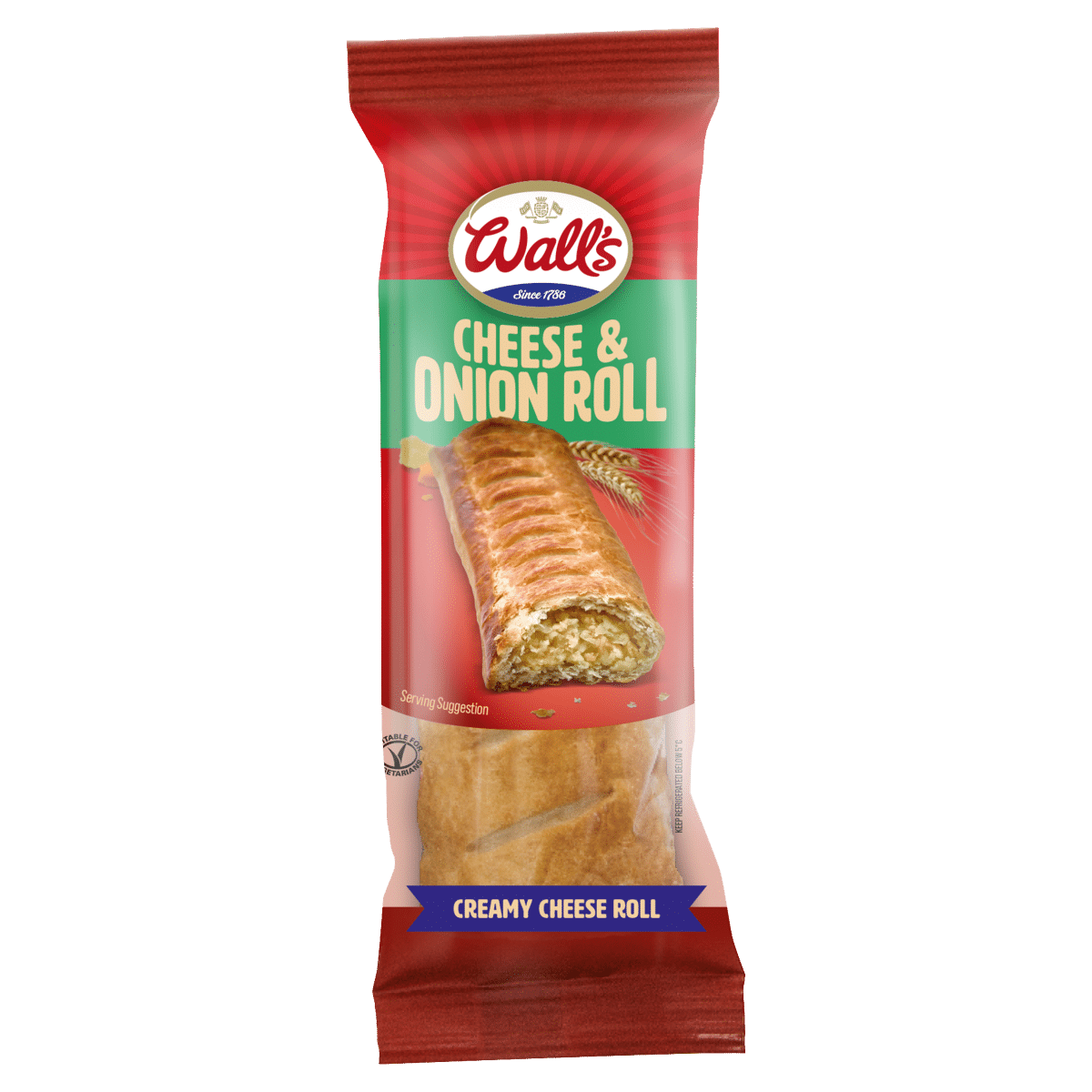 Wall’s Cheese & Onion Roll 130g