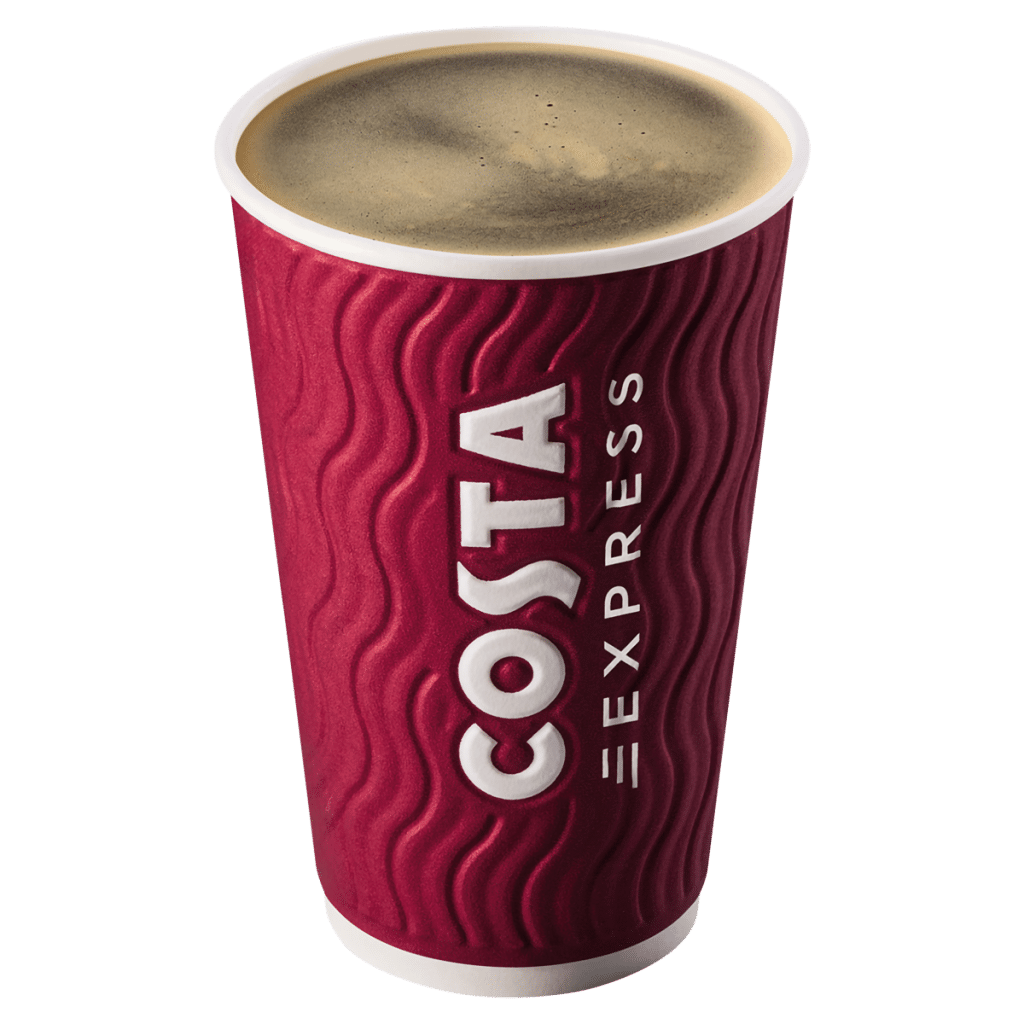 Costa Coffee Regular Black Americano 340ml