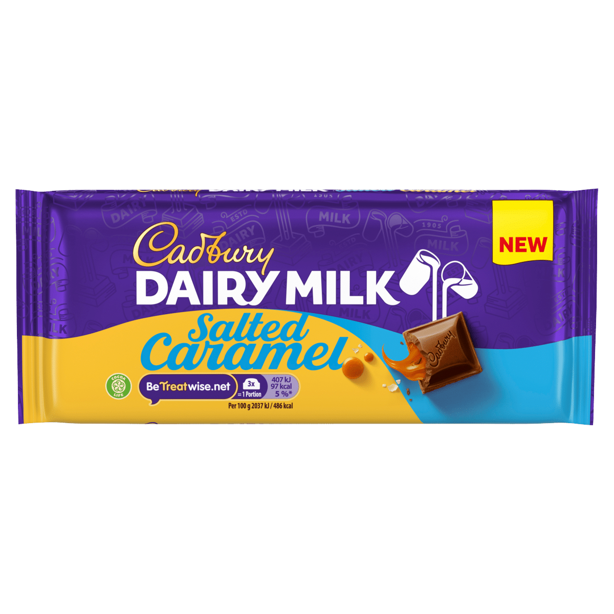 Cadbury Dairy Milk Salted Caramel 120g