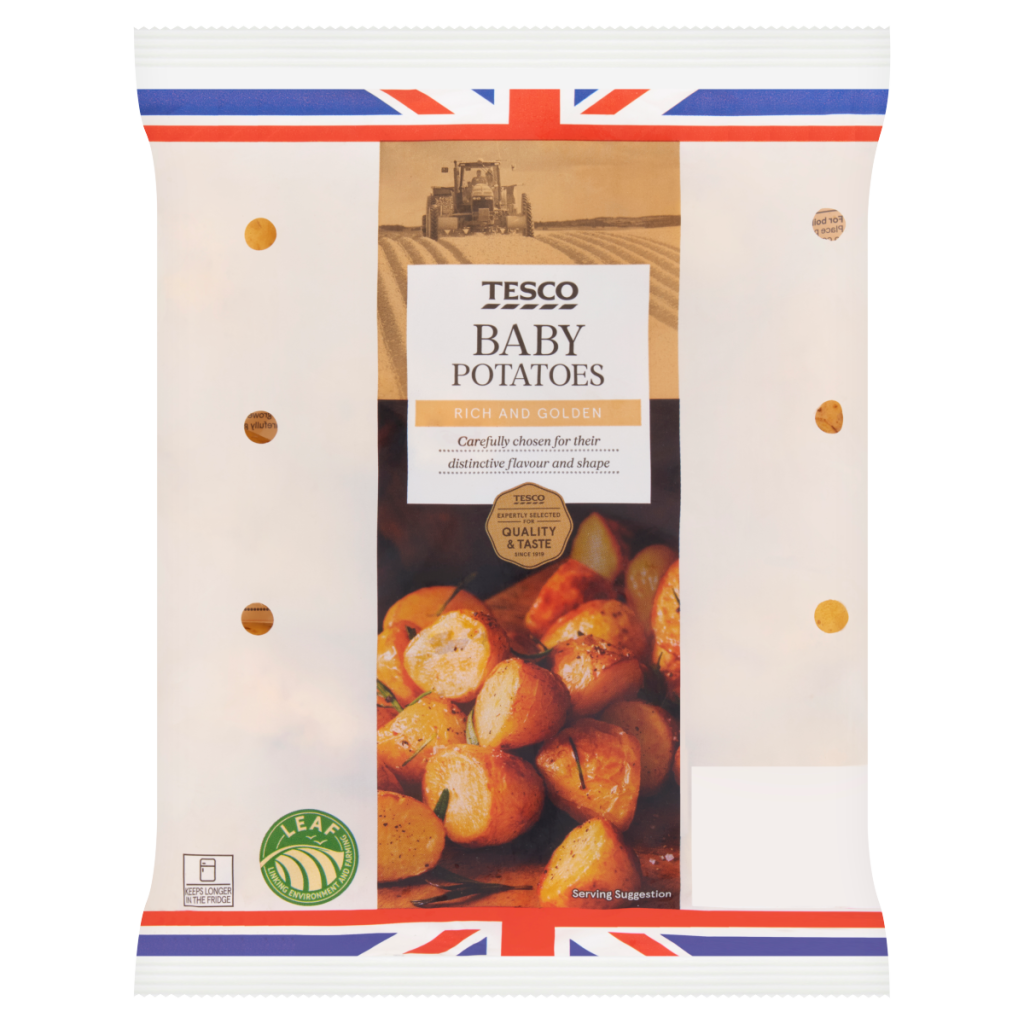 Tesco Baby Potatoes 750g