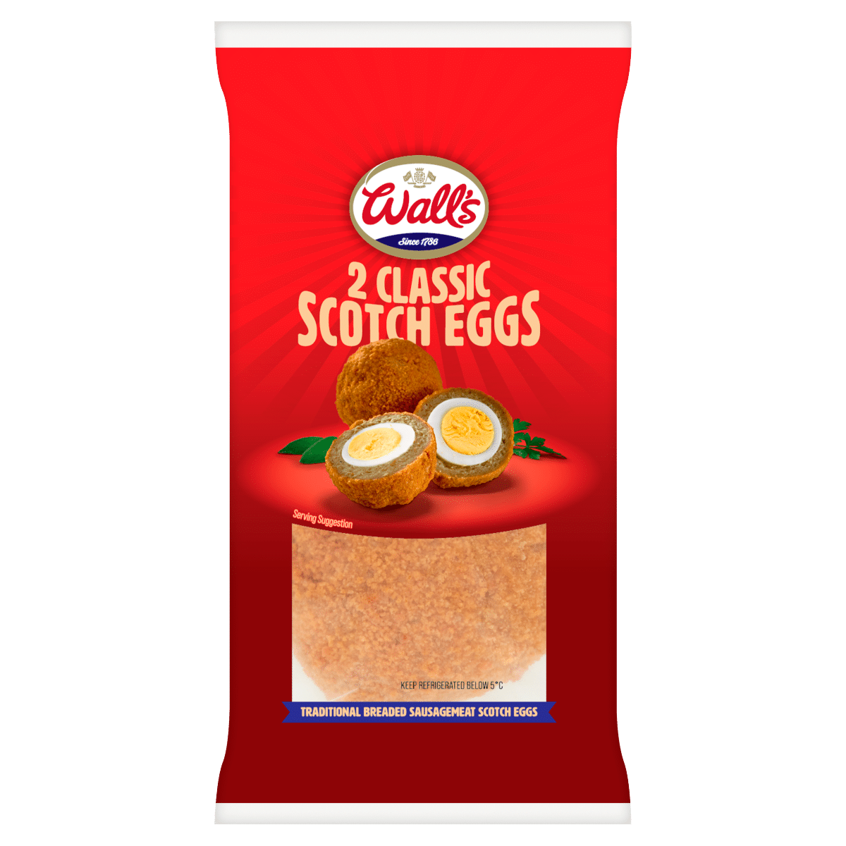 Wall’s 2 Classic Scotch Eggs 226g