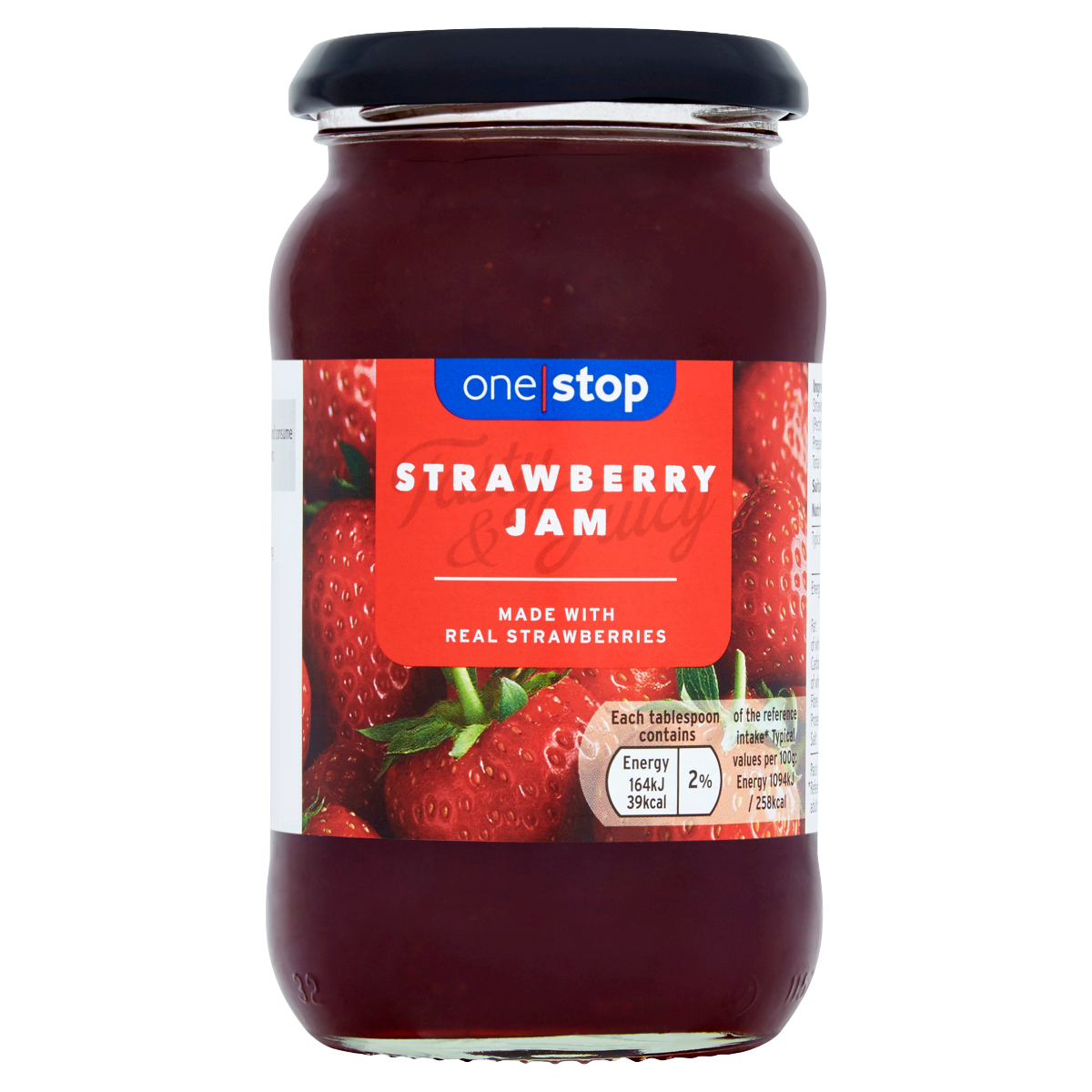 One Stop Strawberry Jam 454g