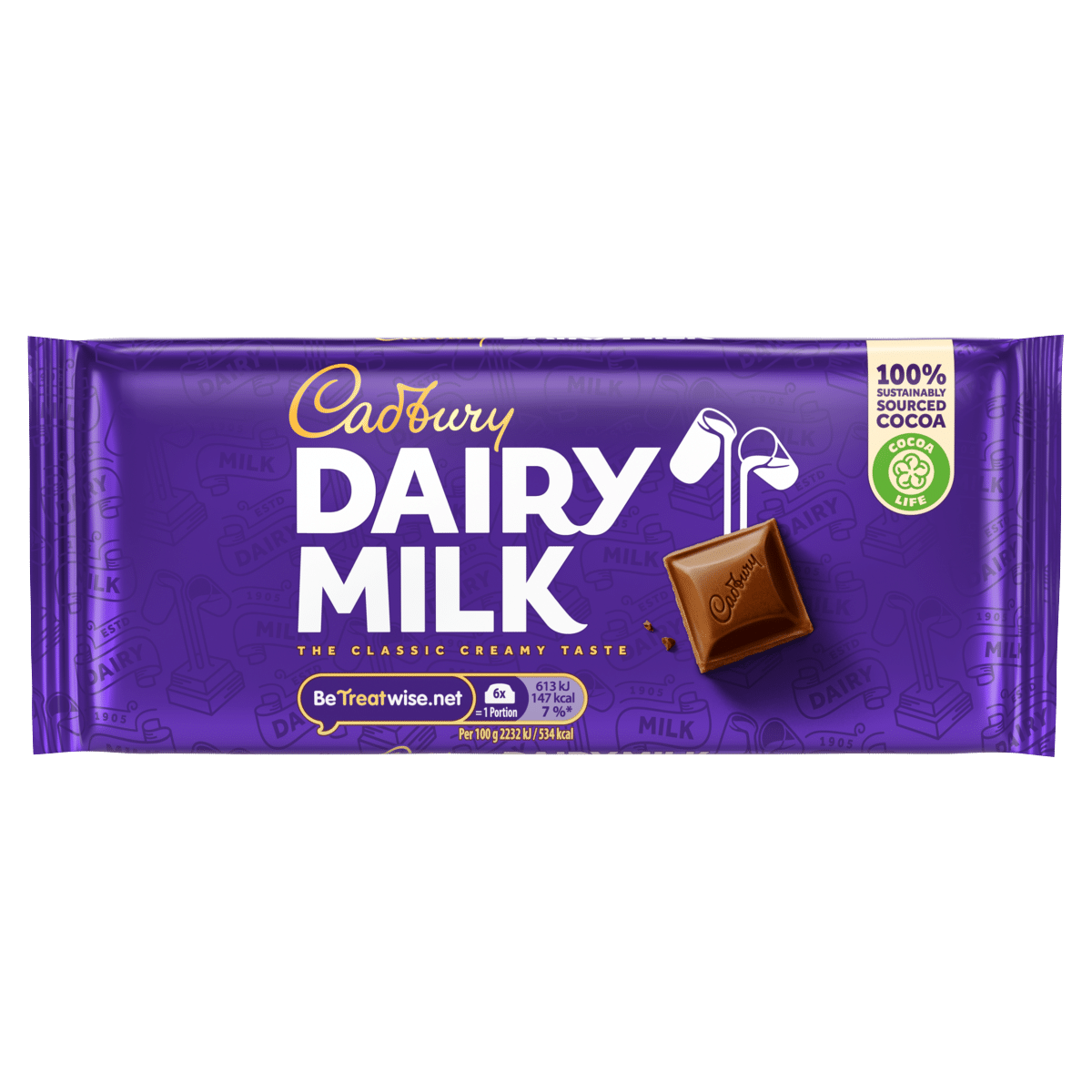 Cadbury Dairy Milk Chocolate Bar 110g