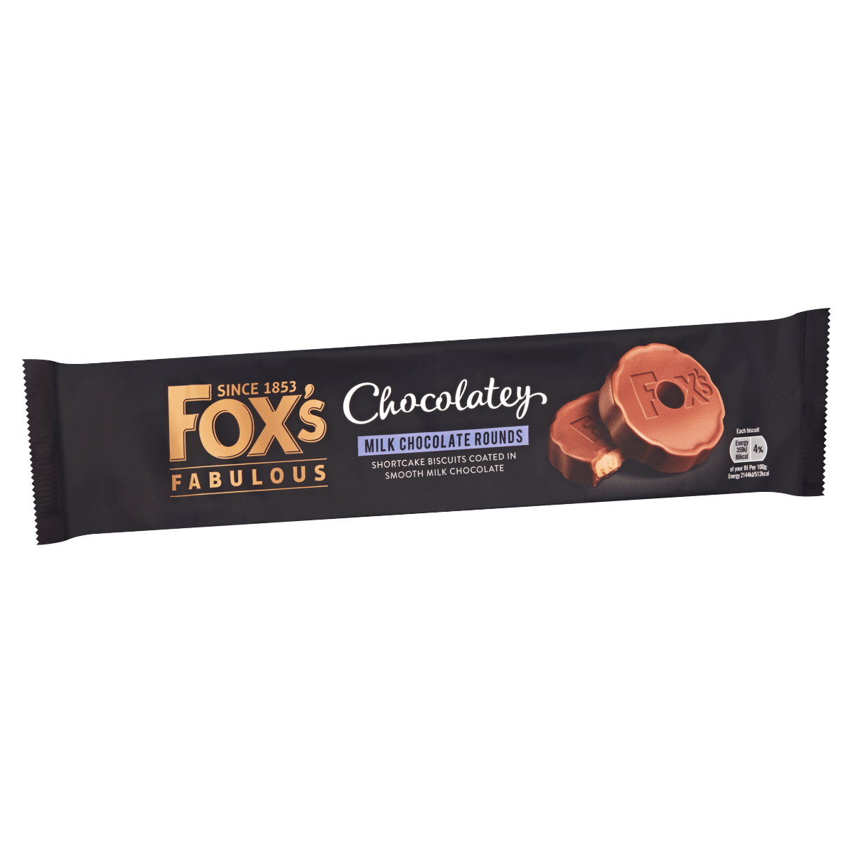 Fox’s Fabulous Chocolatey Milk Chocolate Rounds 130g