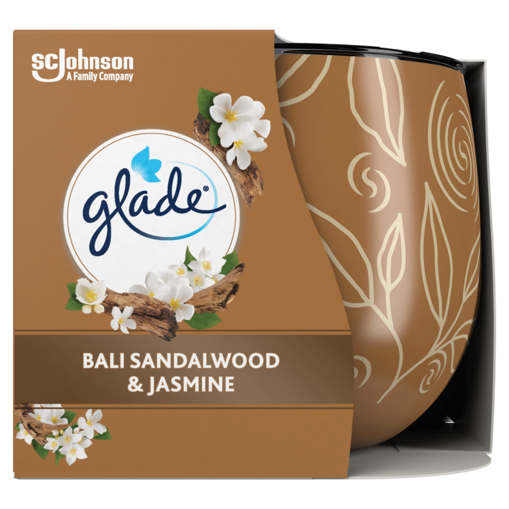 Glade Candle Bali Sandalwood & Jasmine 108g