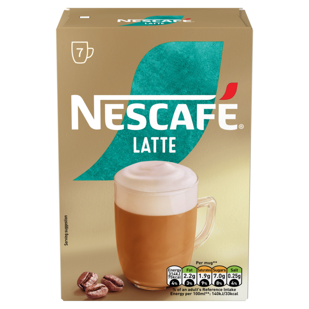 Nescafé Latte 7 x 18g (126g)